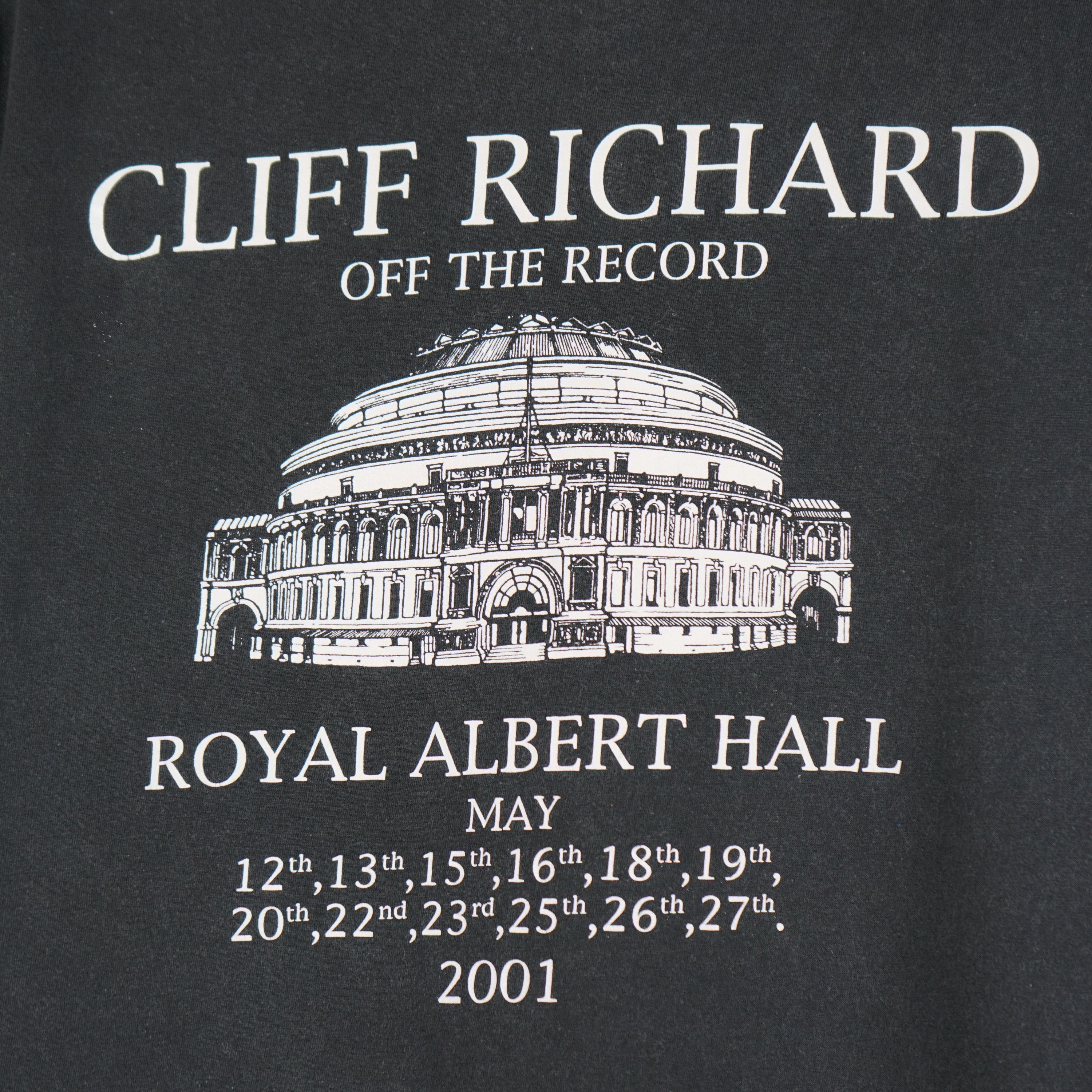 Band Tees × Vintage 2001 Cliff Richards t-shirt Size US XL / EU 56 / 4 - 6 Thumbnail