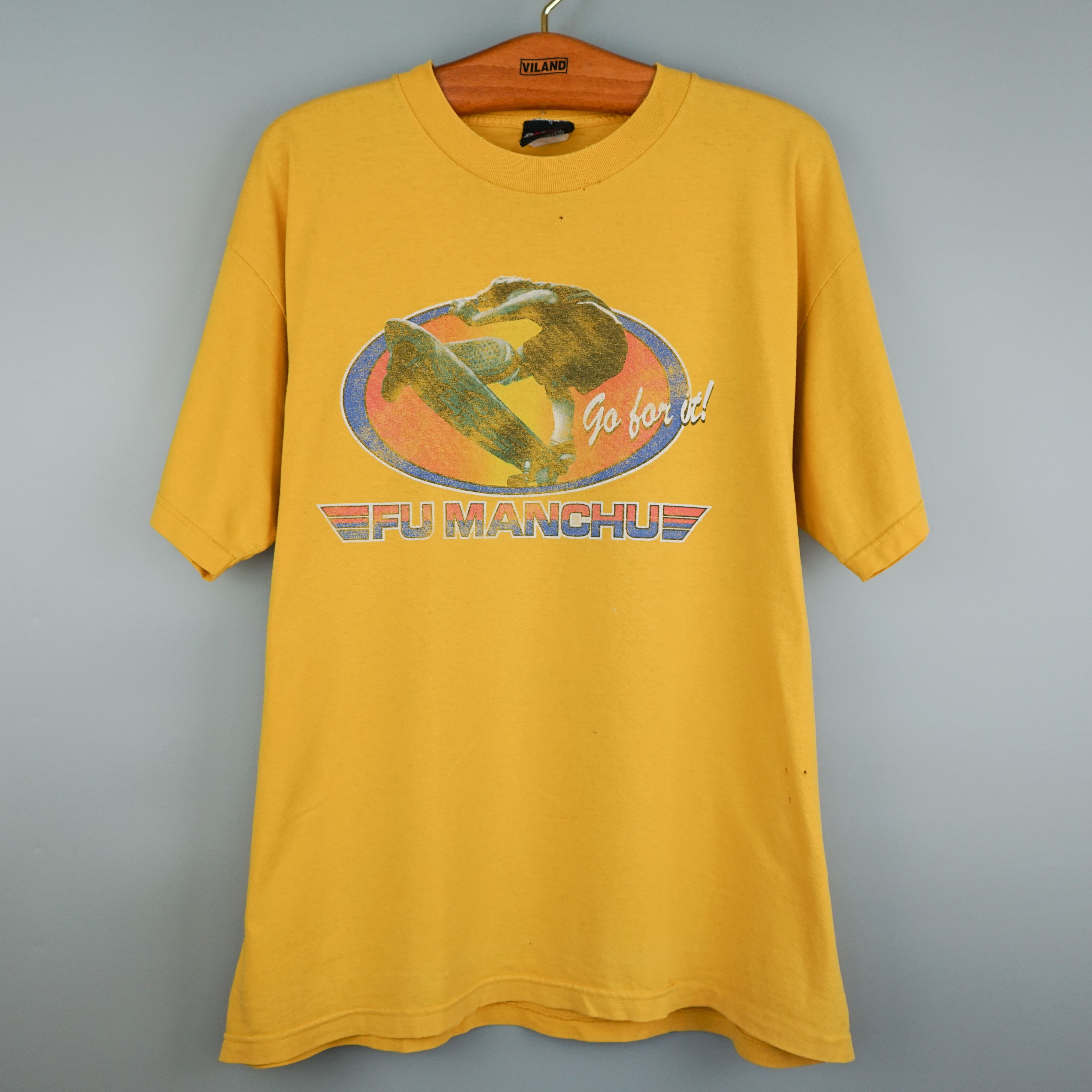 Band Tees × Vintage Vintage Fu Manchu t shirt 1997 like Kyuss Nebula Unida Size US XL / EU 56 / 4 - 1 Thumbnail