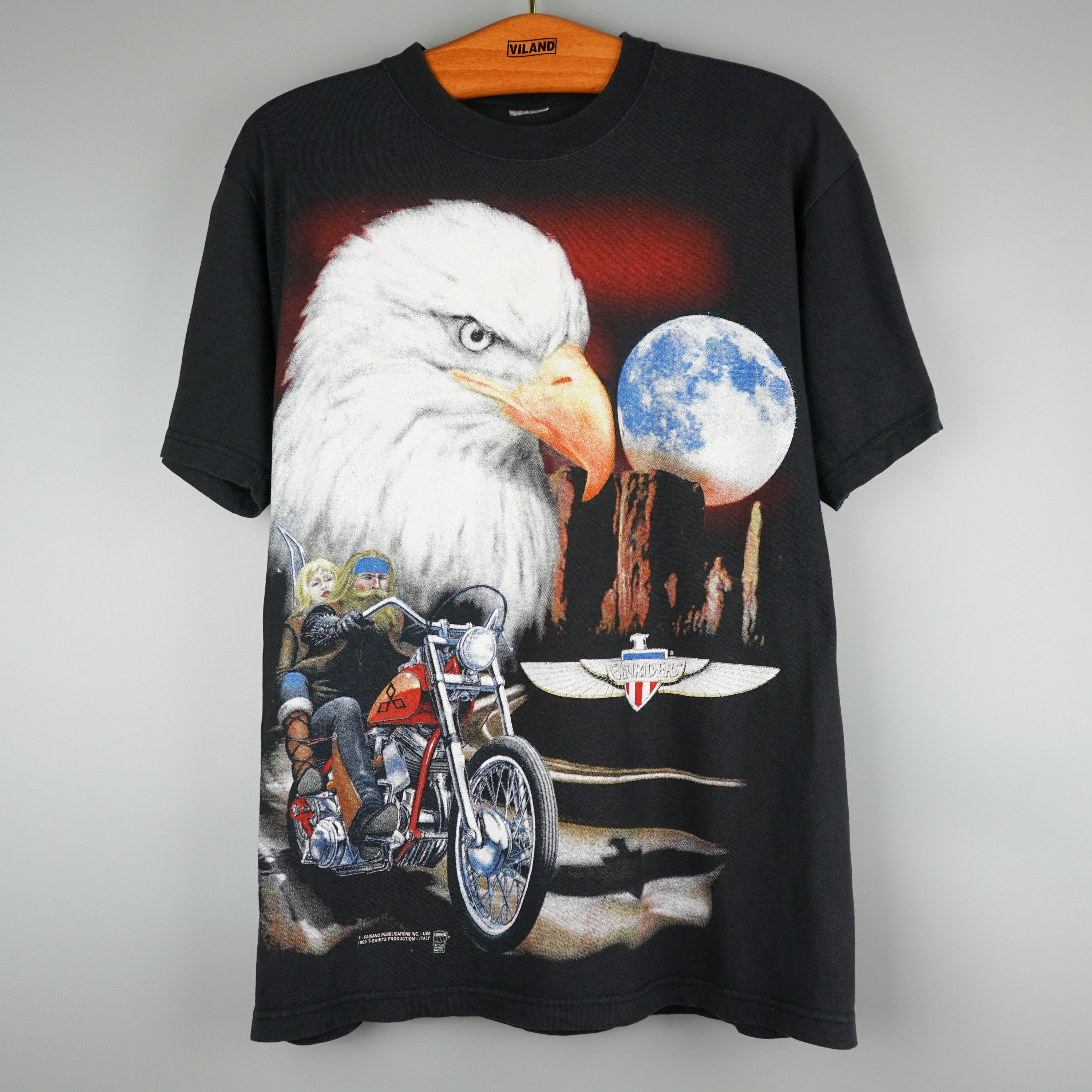 Choppers × Harley Davidson × Vintage 1999 Easyriders Eagle All 