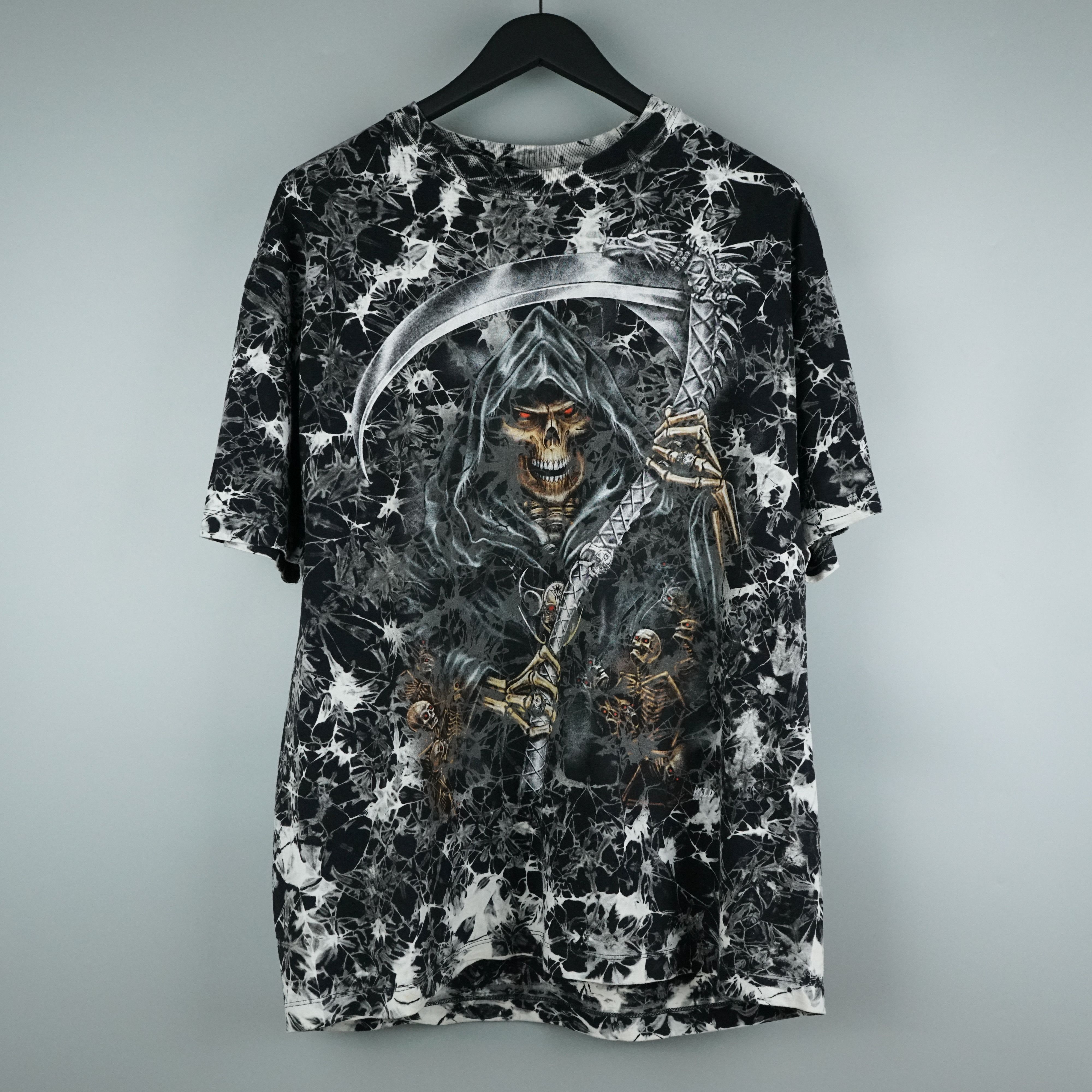 Vintage 90s Reaper t-shirt Size US XL / EU 56 / 4 - 1 Thumbnail
