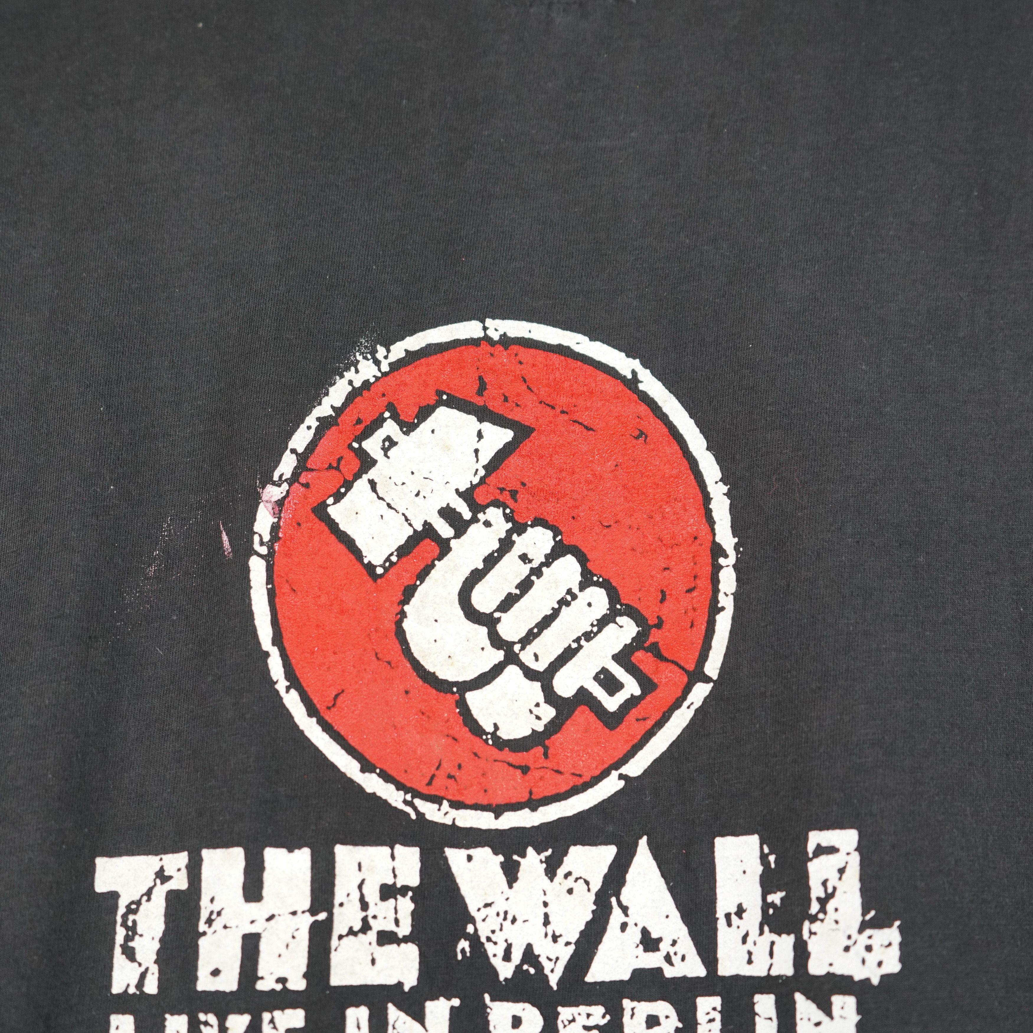 Band Tees × Vintage 1990 Pink Floyd The Wall Concert t-shirt Live in Berlin Size US L / EU 52-54 / 3 - 10 Thumbnail