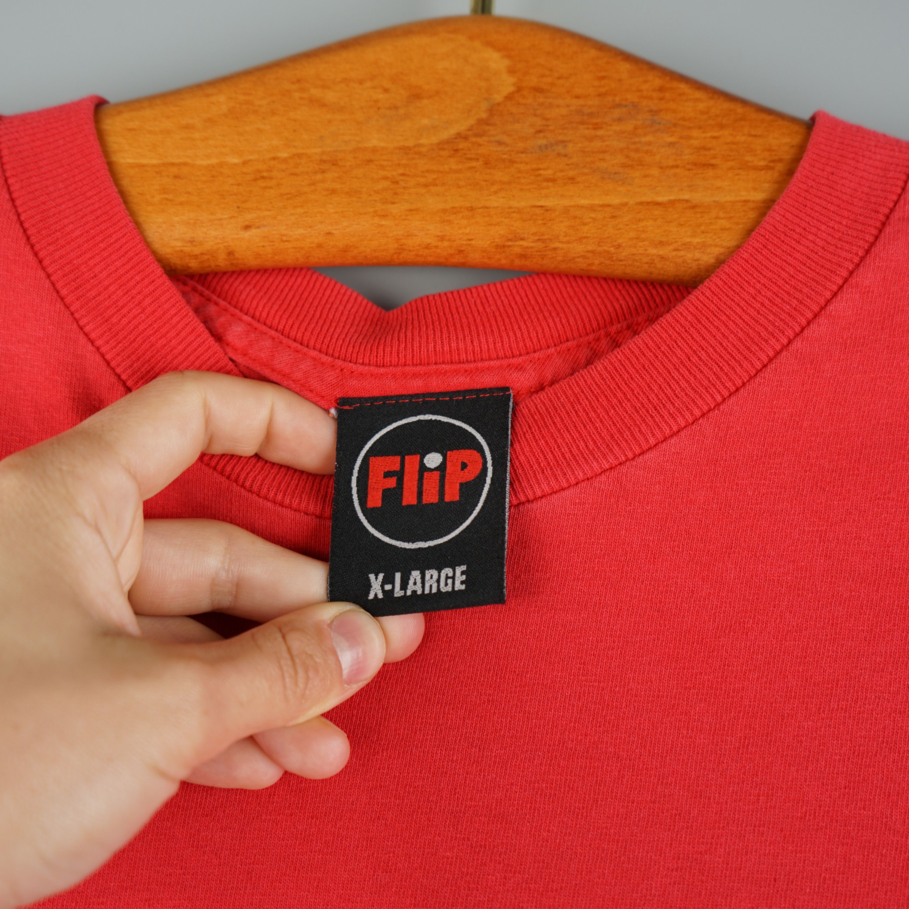 Flip Skateboards × Santa Cruz Skateboards × Vintage 1990s Flip Skateboards t-shirt XL Size US XL / EU 56 / 4 - 7 Thumbnail