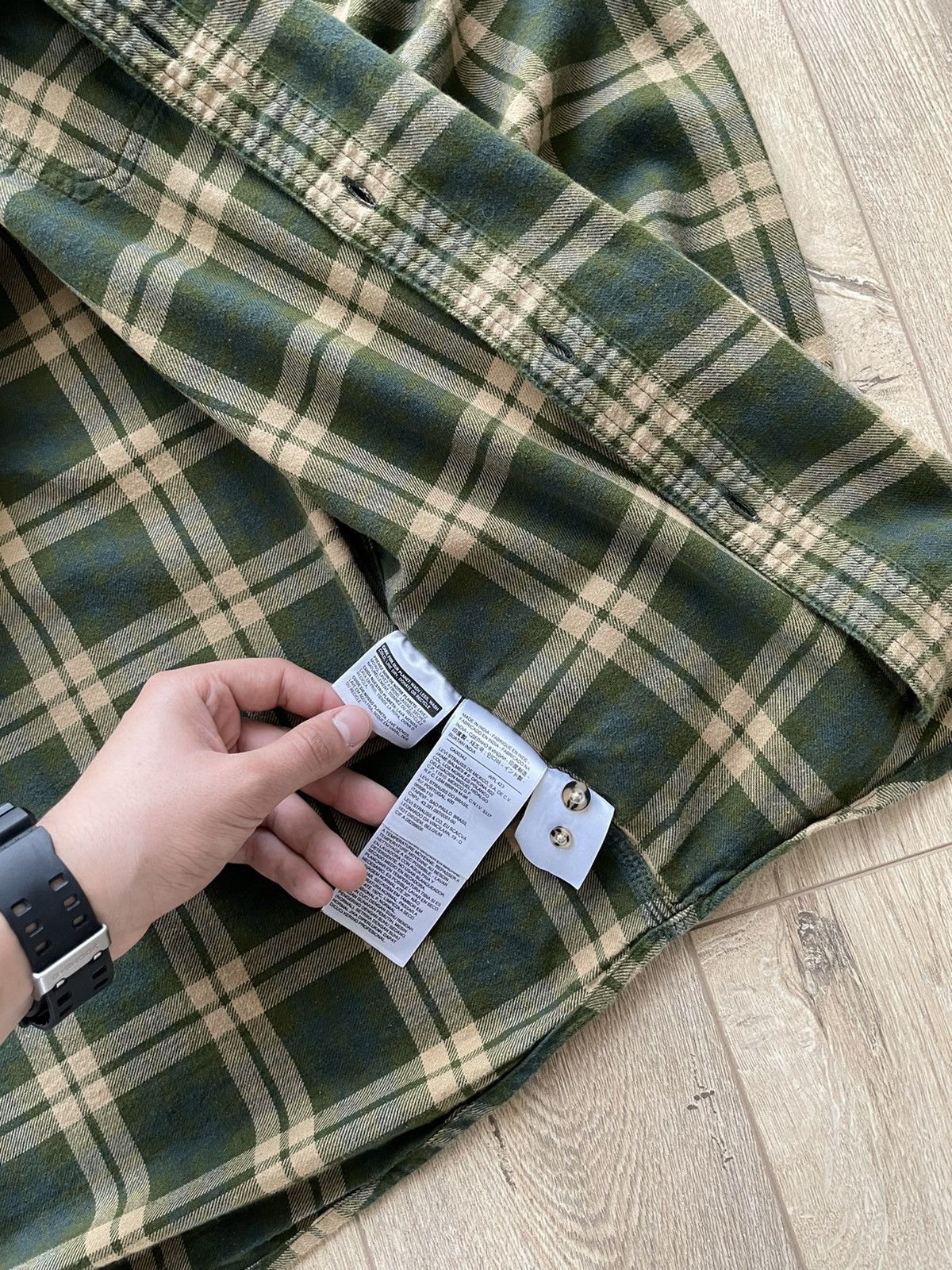 Levi's Vintage Levi’s Plaid Flannel Button Shirt Travis Scott Style Size US L / EU 52-54 / 3 - 9 Thumbnail