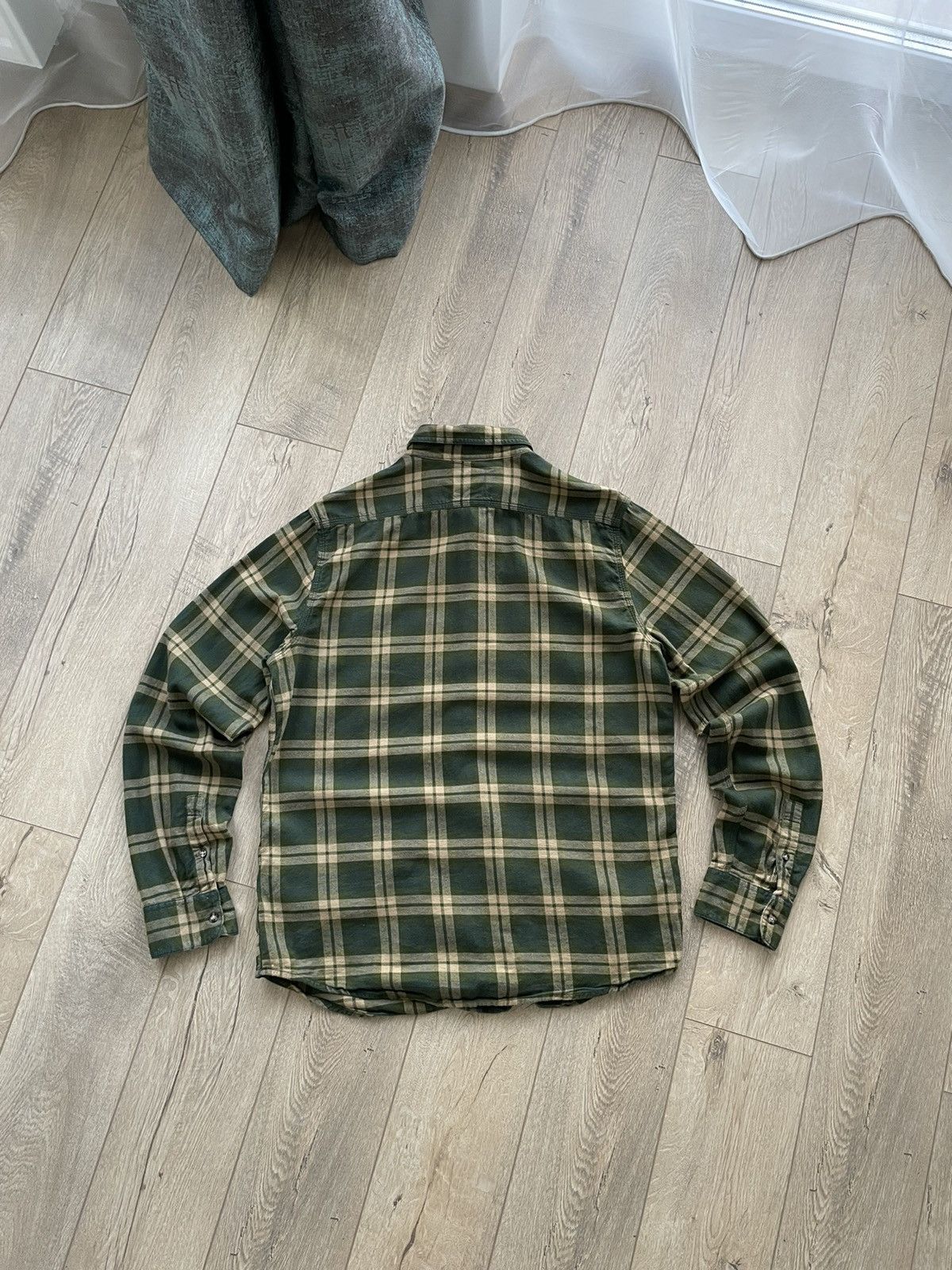 Levi's Vintage Levi’s Plaid Flannel Button Shirt Travis Scott Style Size US L / EU 52-54 / 3 - 13 Thumbnail