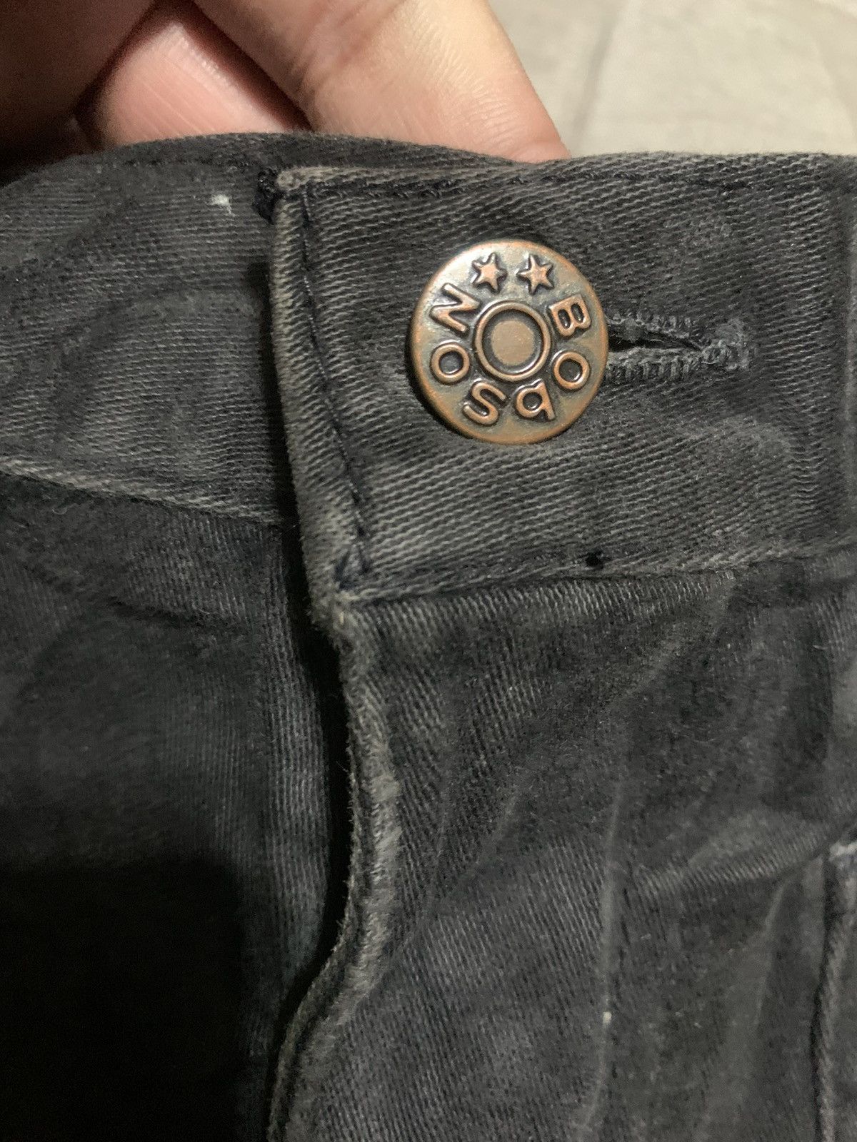 Vintage Vintage 60s Bobson Flare Bootcut Bell Bottom Jeans Size US 27 - 6 Thumbnail