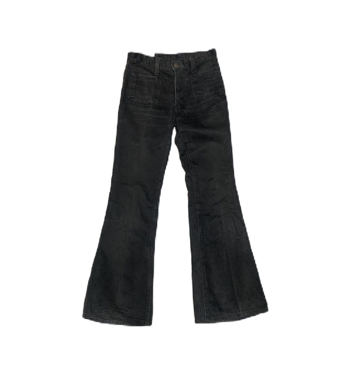 Vintage Vintage 60s Bobson Flare Bootcut Bell Bottom Jeans Size US 27 - 1 Thumbnail