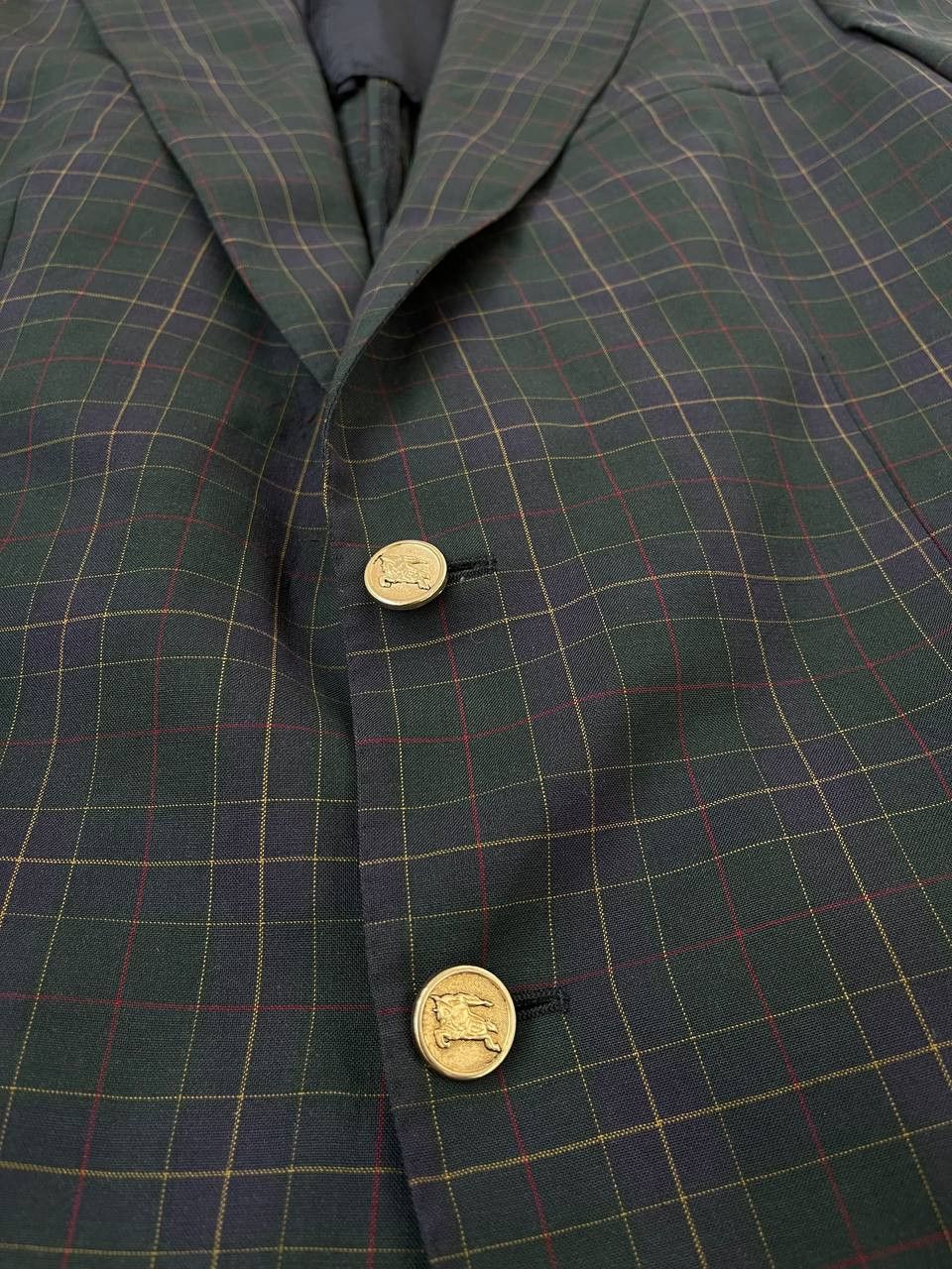 Vintage Burberrys Plaid Green/ multicolor Men's Blazer