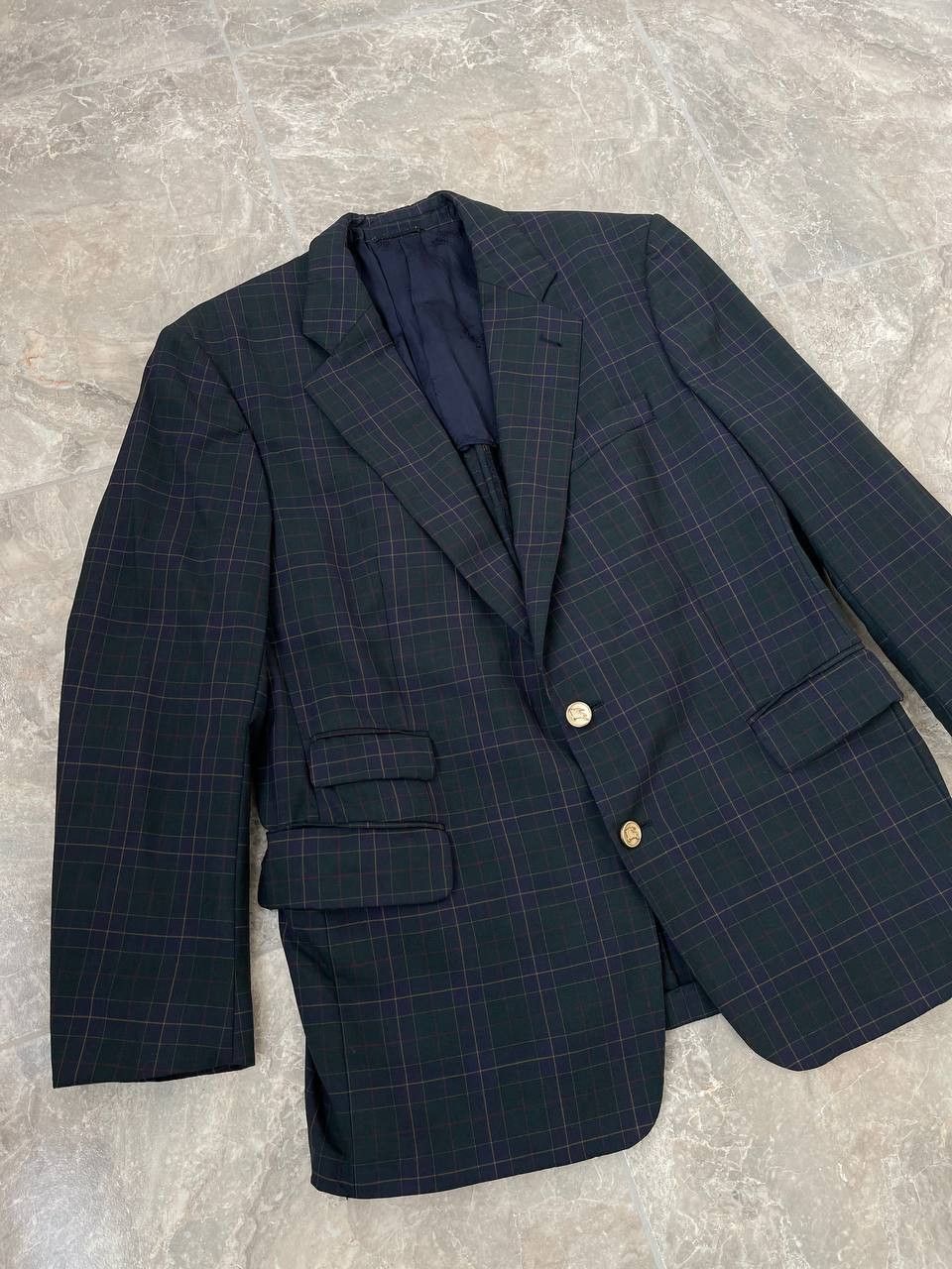 Vintage Burberrys Plaid Green/ multicolor Men's Blazer