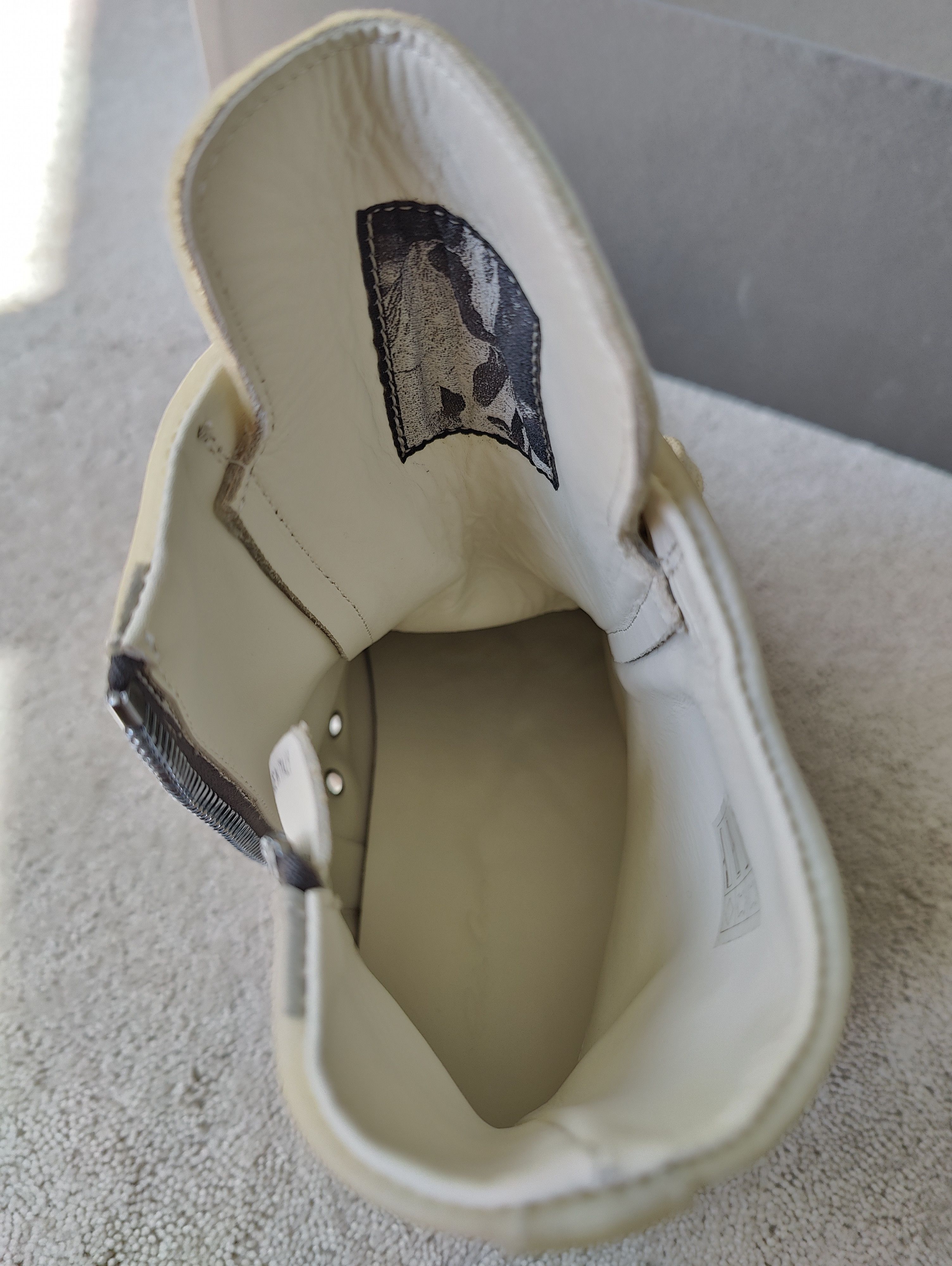 Rick Owens Transparent Ramone Sneaker Size US 11.5 / EU 44-45 - 6 Thumbnail