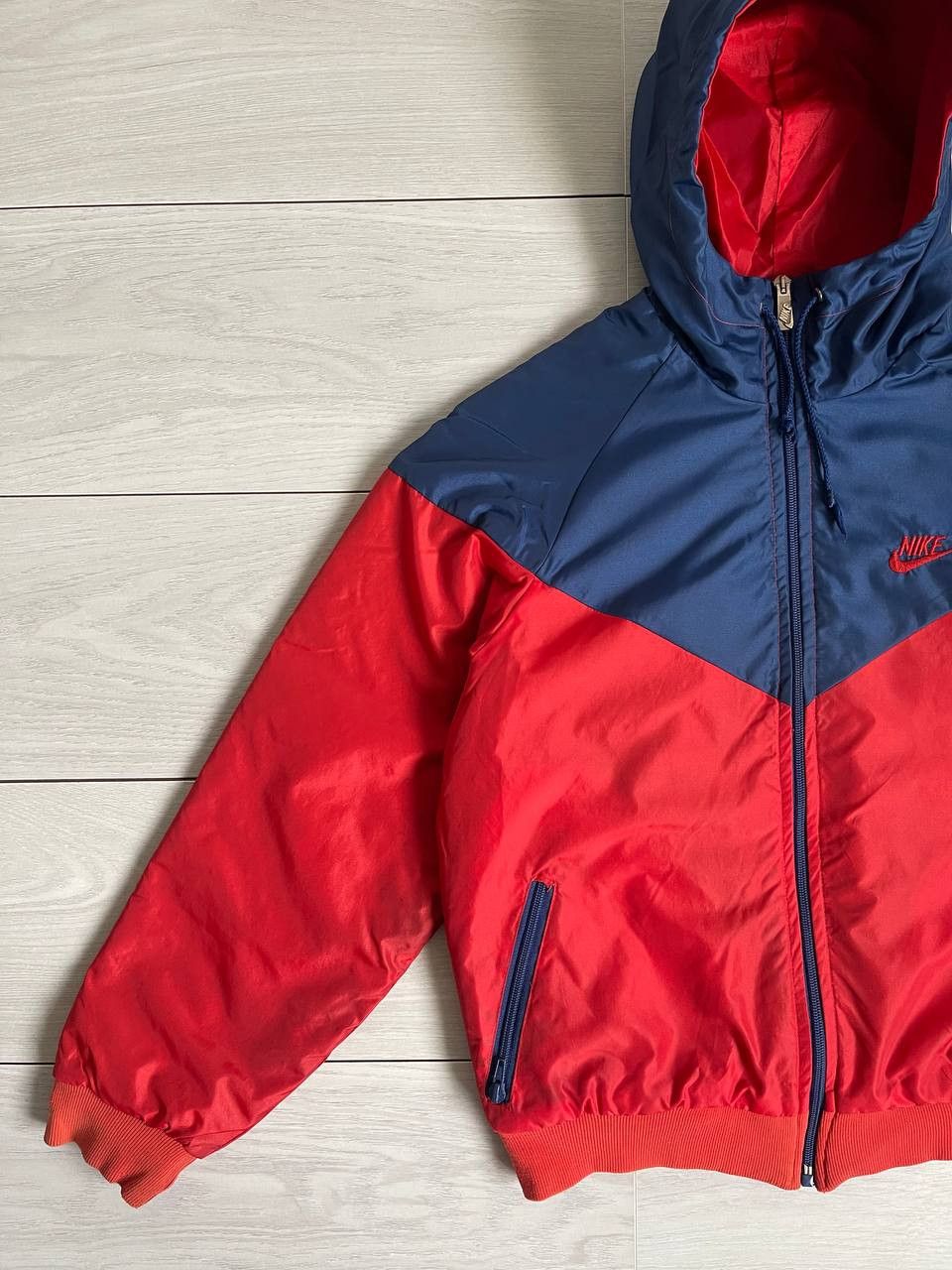 Nike Vintage 80s Nike Nylon Light Jacket Size US S / EU 44-46 / 1 - 2 Thumbnail