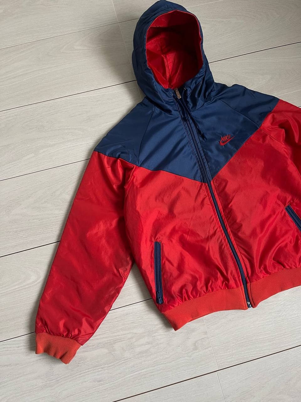 Nike Vintage 80s Nike Nylon Light Jacket Size US S / EU 44-46 / 1 - 5 Thumbnail