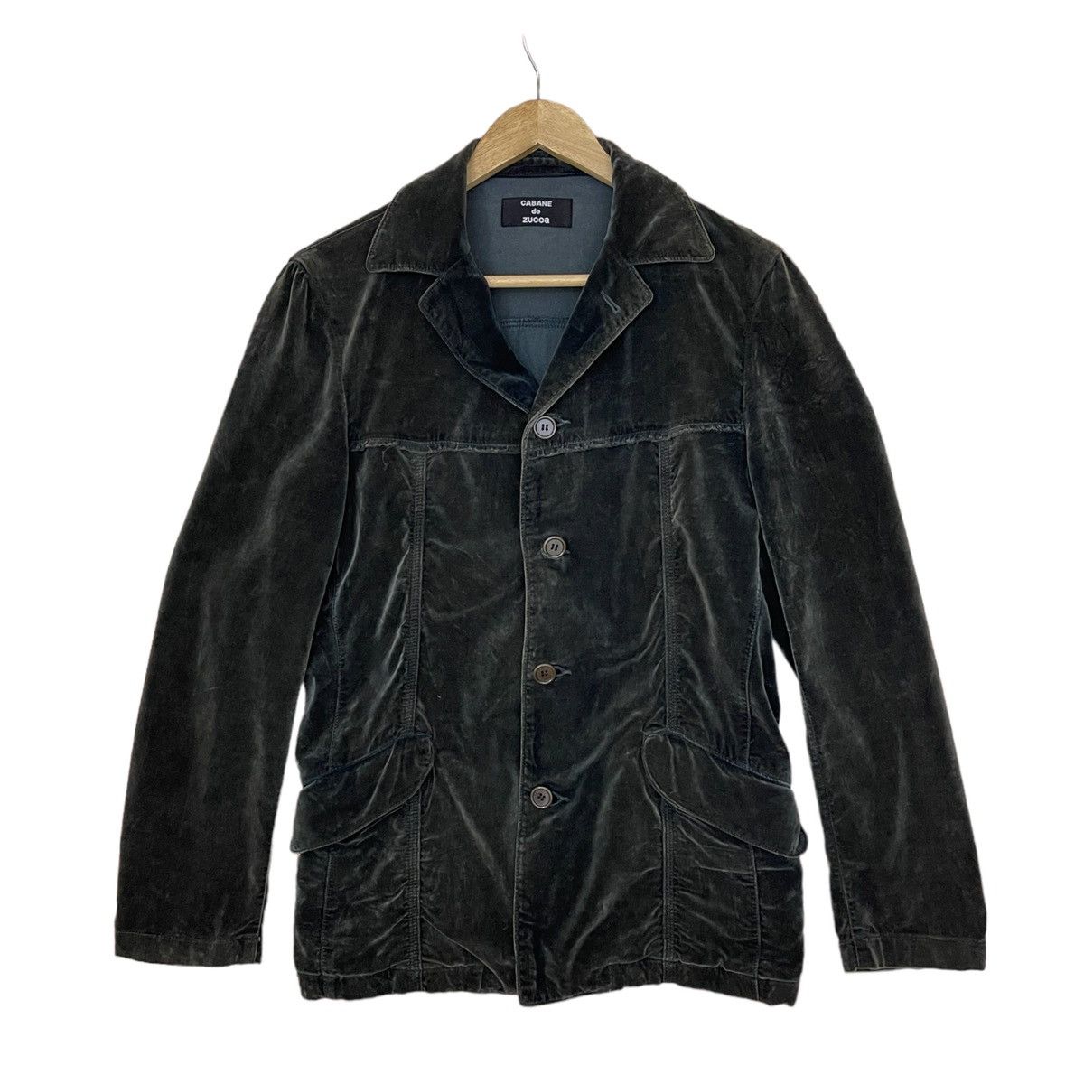 CABANE de ZUCCa cabane de zucca suit jacket suede jacket Size S / US 4 / IT 40 - 1 Thumbnail