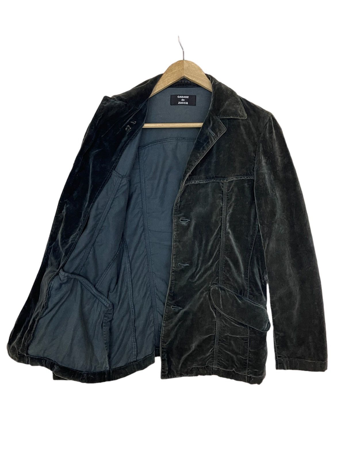 CABANE de ZUCCa cabane de zucca suit jacket suede jacket Size S / US 4 / IT 40 - 3 Thumbnail