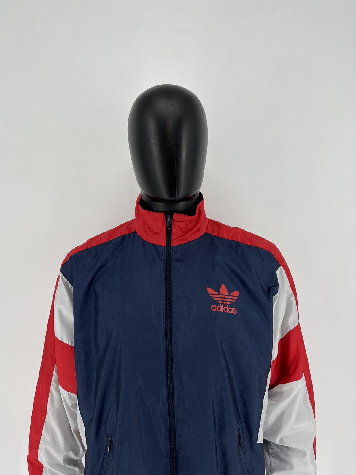 Adidas × Vintage Vintage 90s Adidas Light Jacket Streetwear Style Size US M / EU 48-50 / 2 - 1 Thumbnail