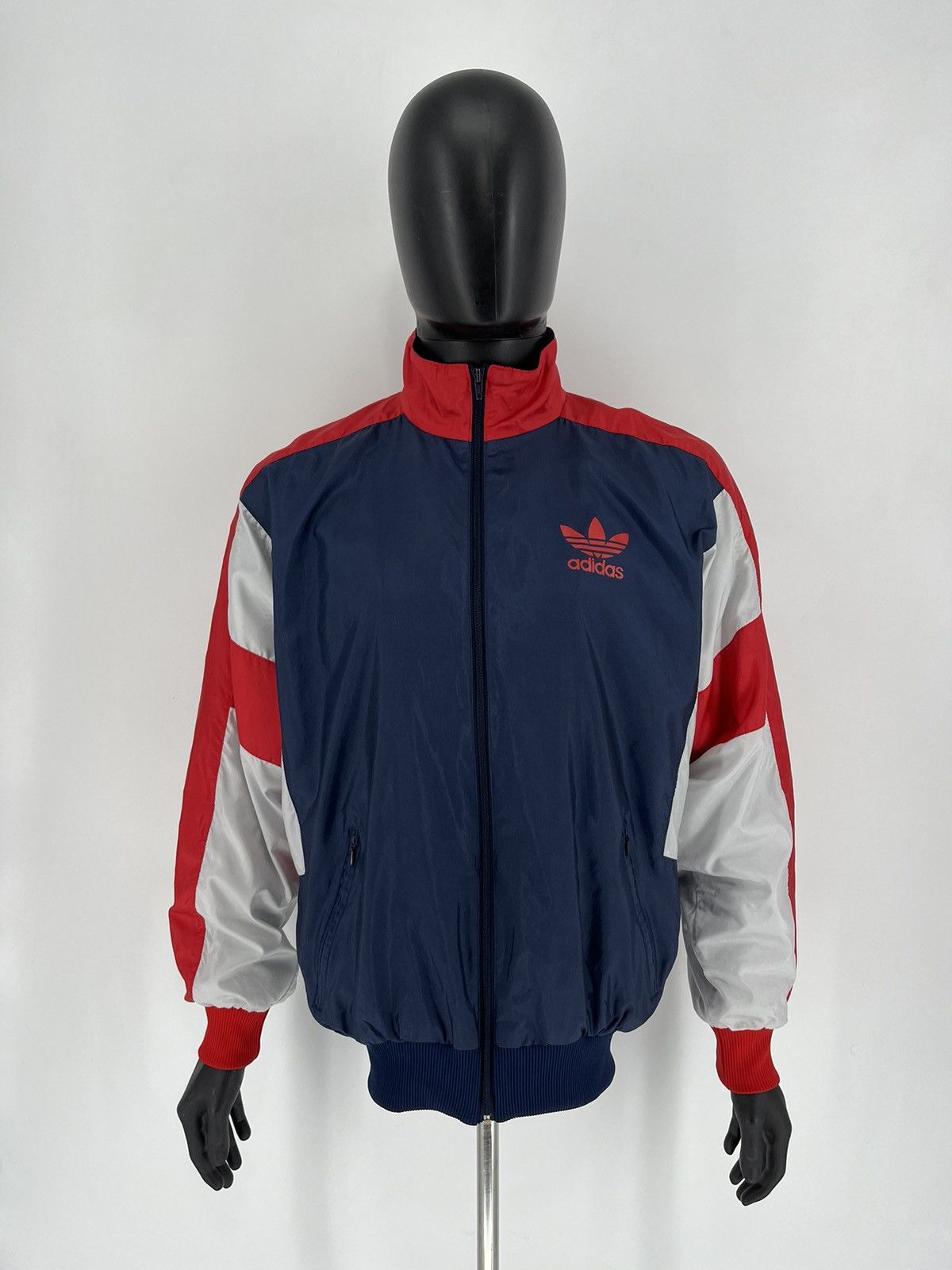 Adidas × Vintage Vintage 90s Adidas Light Jacket Streetwear Style Size US M / EU 48-50 / 2 - 2 Thumbnail