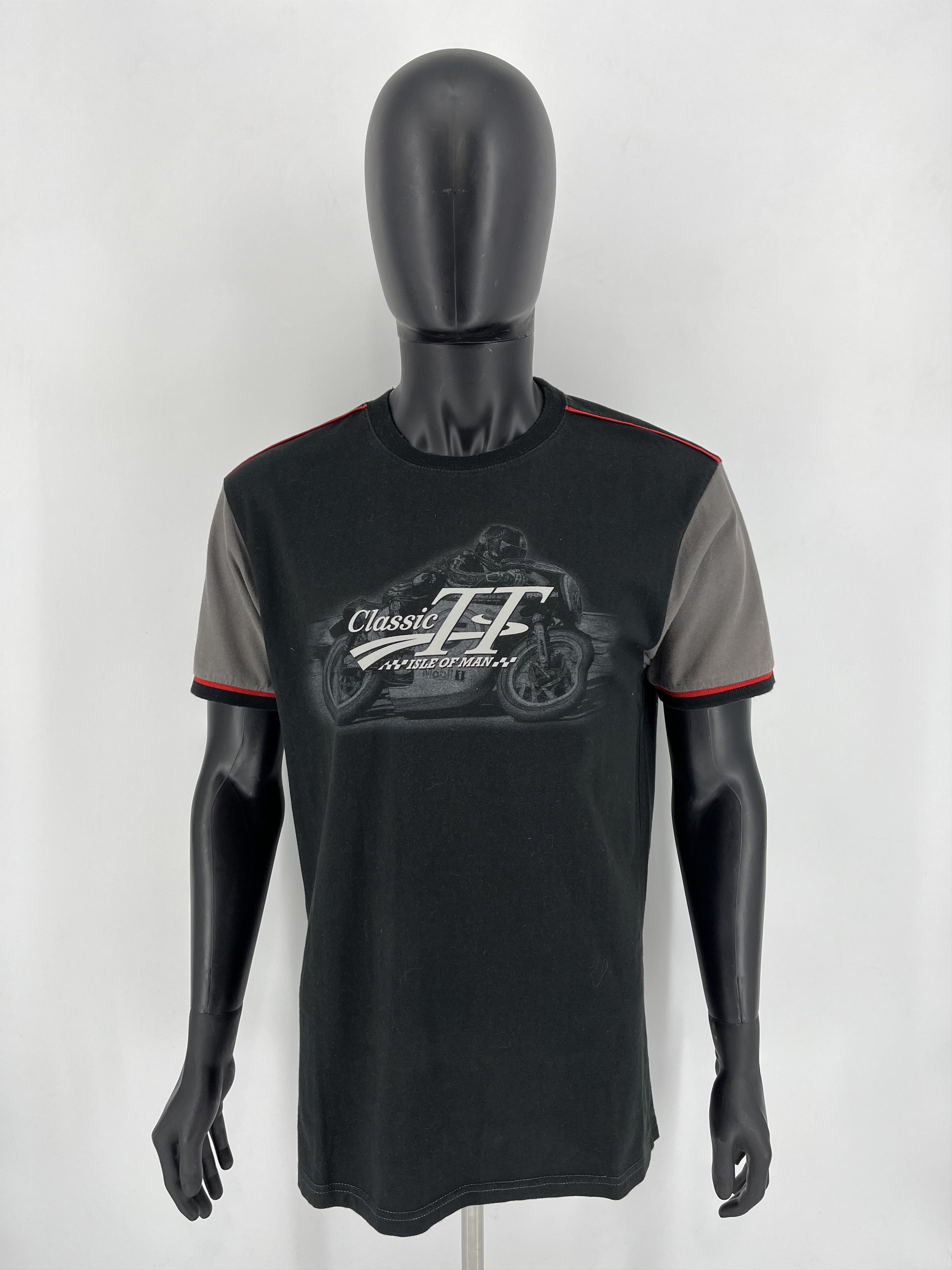 Vintage Vintage Mens TT Isle Of Man Racing T-Shirt Official Product Size US M / EU 48-50 / 2 - 2 Thumbnail