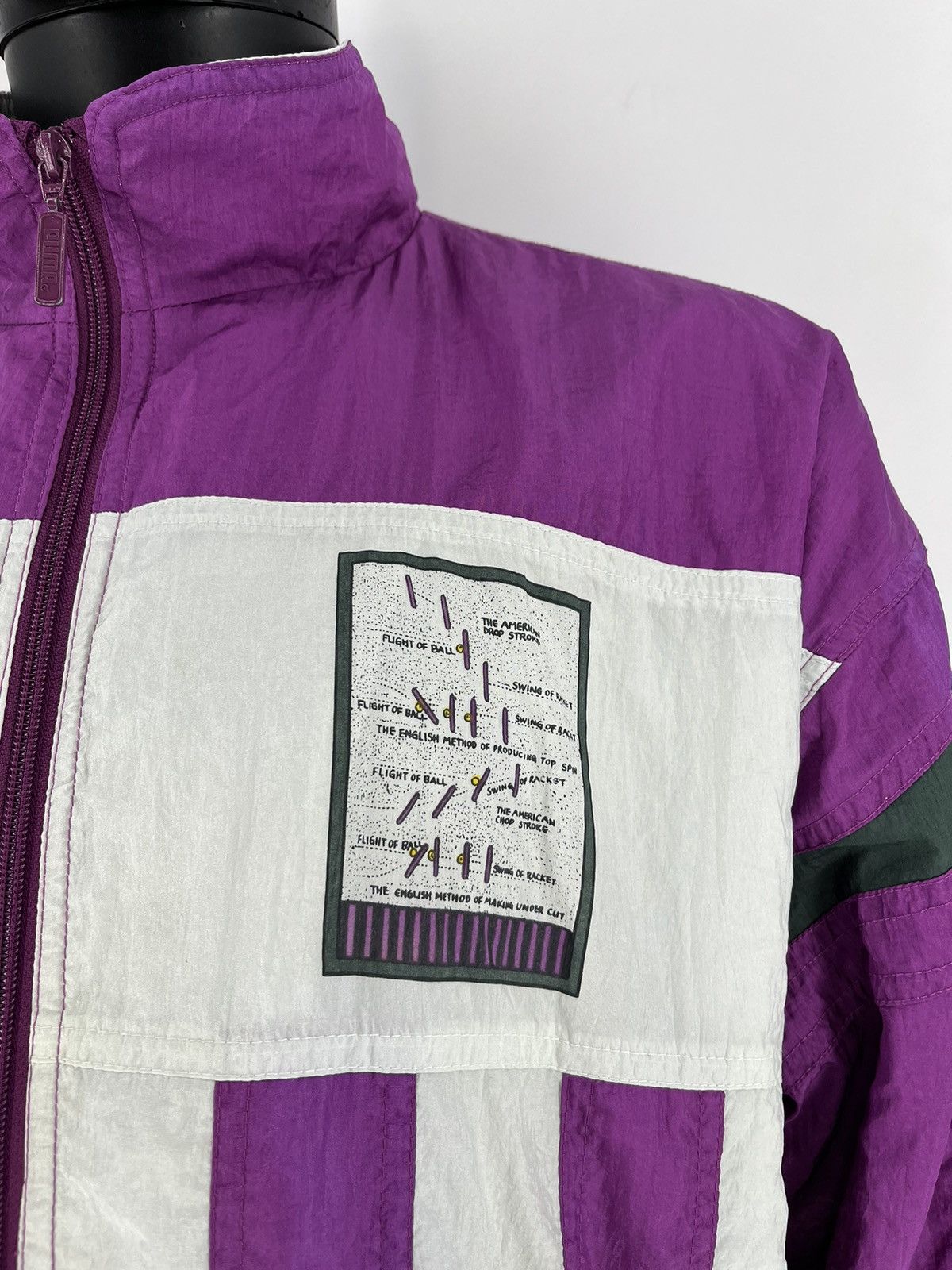 Puma × Vintage Vintage 90s Puma Nylon Jacket Streetwear Style Size US M / EU 48-50 / 2 - 6 Thumbnail