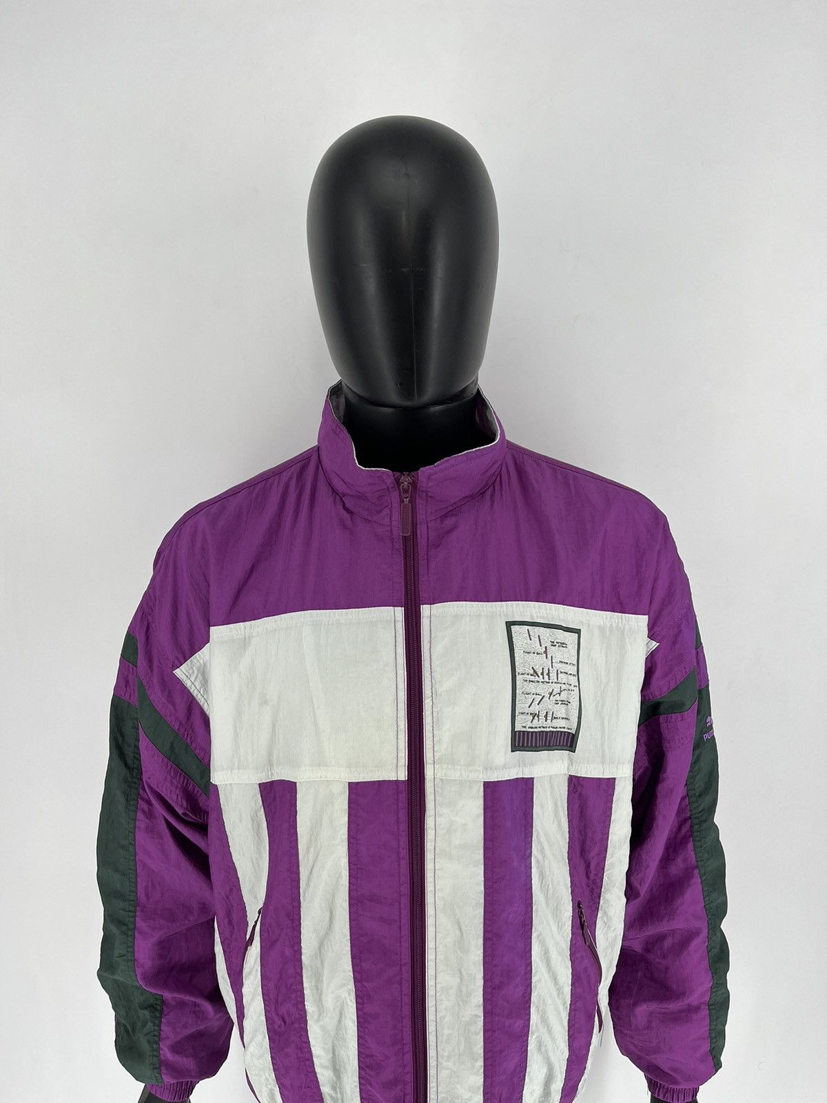 Puma × Vintage Vintage 90s Puma Nylon Jacket Streetwear Style Size US M / EU 48-50 / 2 - 5 Thumbnail