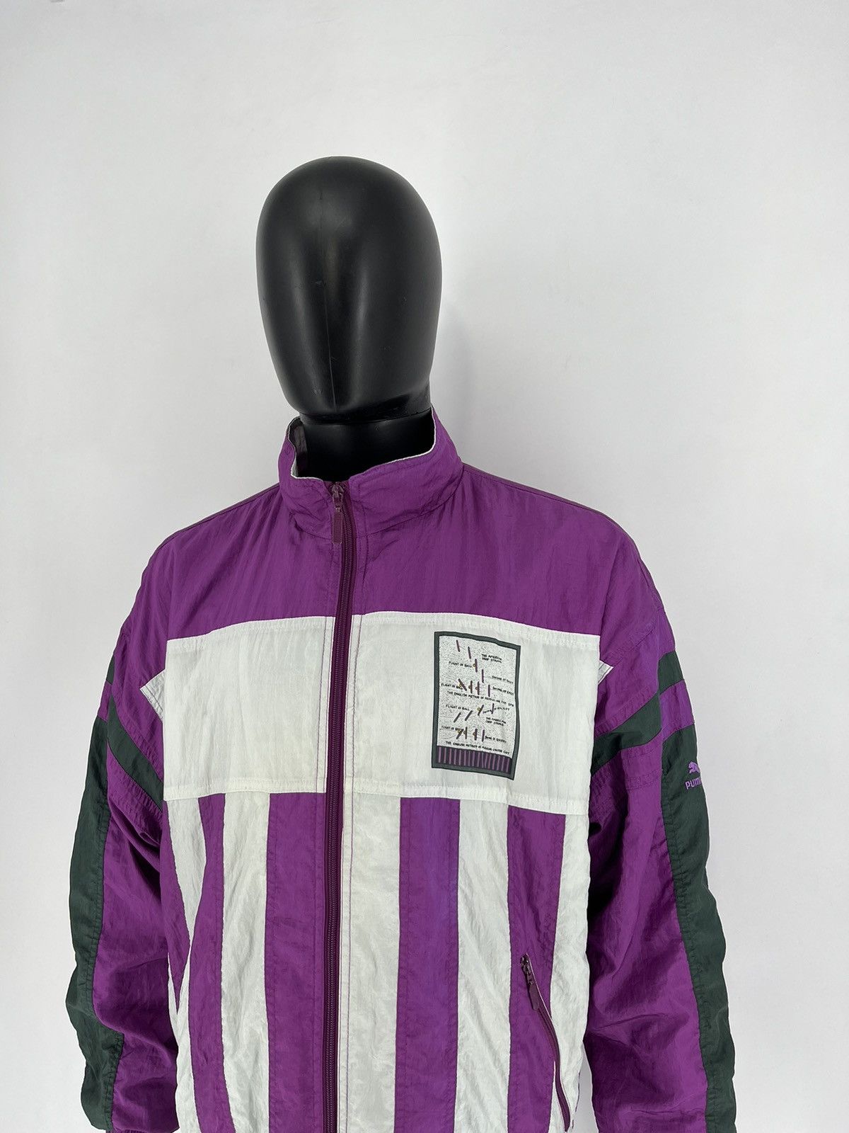 Puma × Vintage Vintage 90s Puma Nylon Jacket Streetwear Style Size US M / EU 48-50 / 2 - 4 Thumbnail