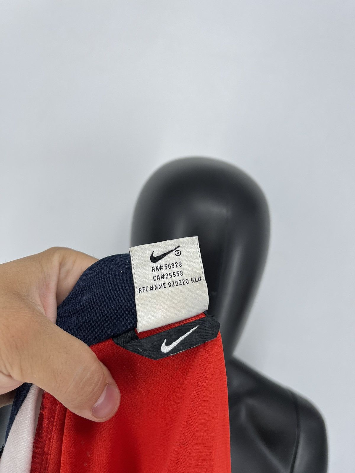 Nike × Vintage Vibtage 90s Jacket Big Logo Rare big Swoosh Size US L / EU 52-54 / 3 - 10 Thumbnail
