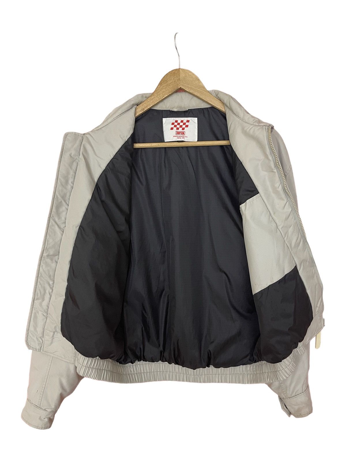 Vintage Simpson bomber jacket motorsport brand Size US M / EU 48-50 / 2 - 9 Thumbnail