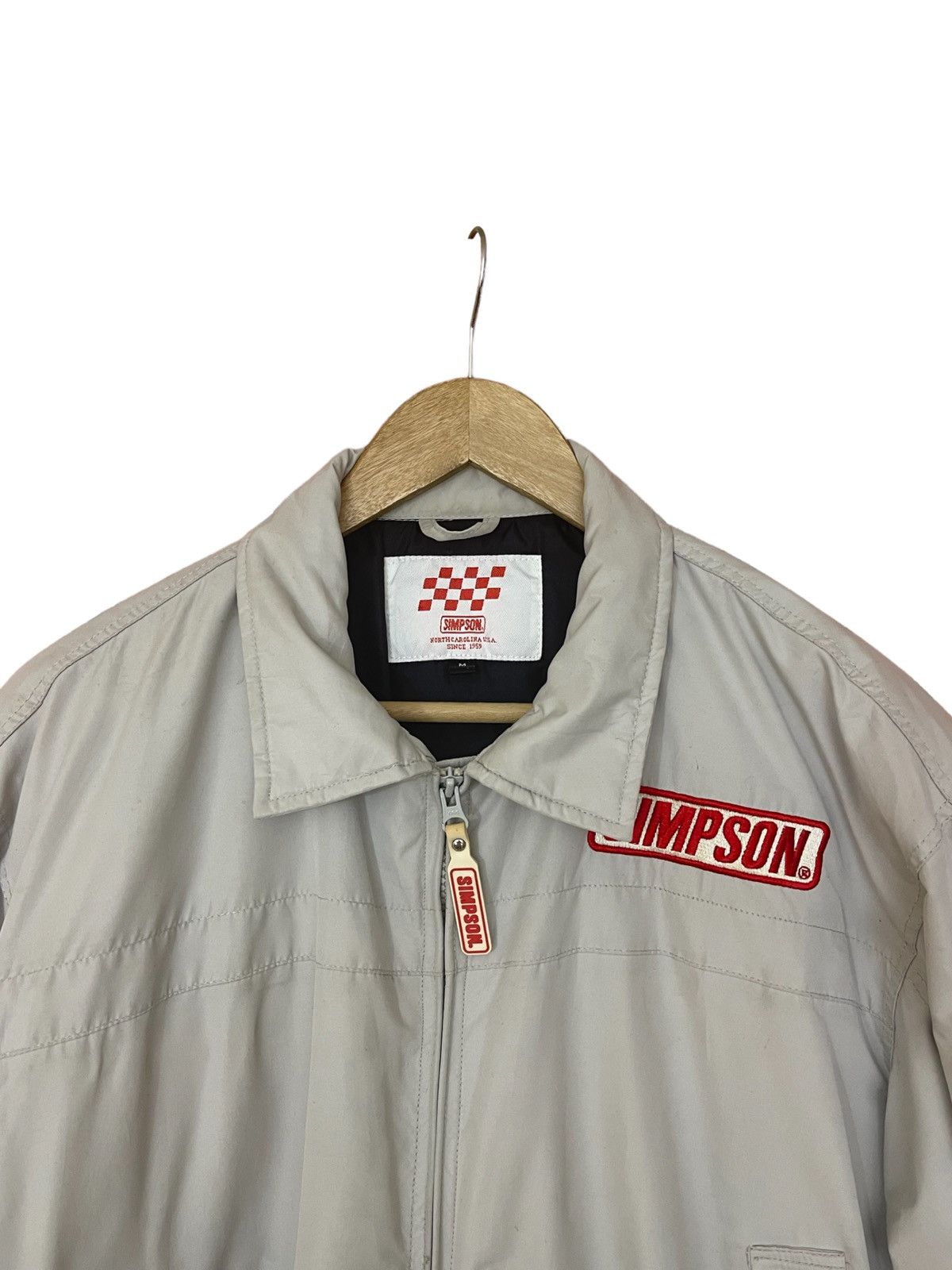 Vintage Simpson bomber jacket motorsport brand Size US M / EU 48-50 / 2 - 4 Thumbnail