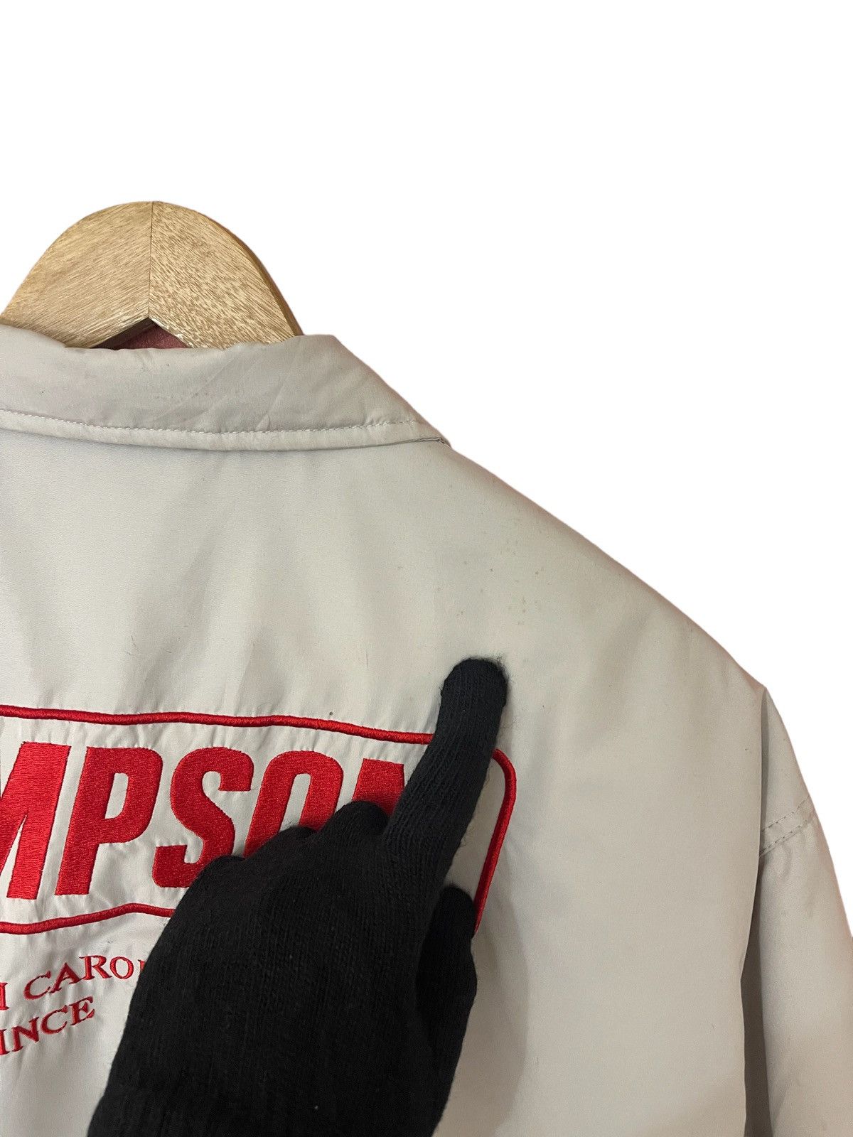 Vintage Simpson bomber jacket motorsport brand Size US M / EU 48-50 / 2 - 14 Thumbnail