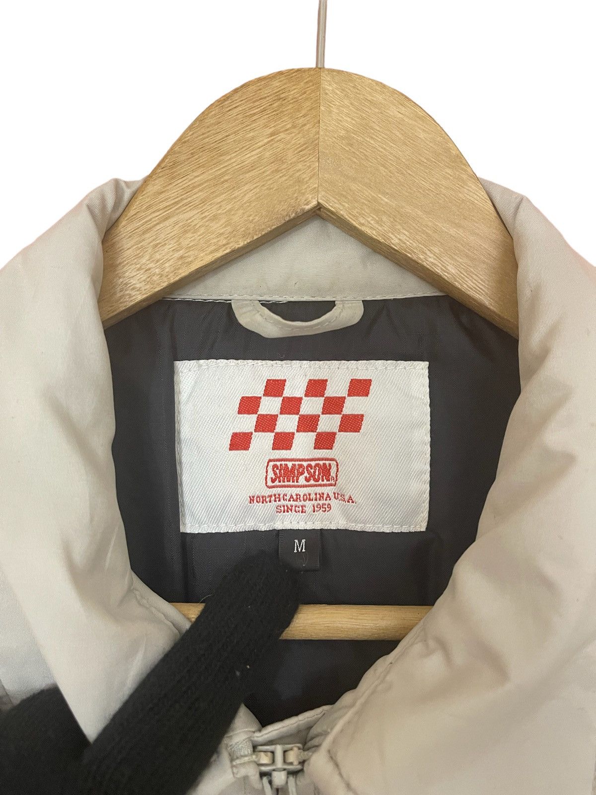 Vintage Simpson bomber jacket motorsport brand Size US M / EU 48-50 / 2 - 10 Thumbnail