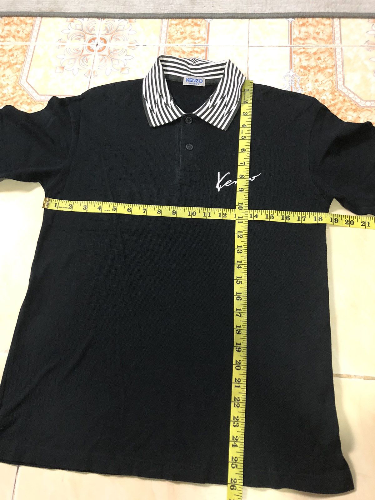 Kenzo × Vintage VINTAGE KENZO HOMME POLO SHIRT Size US S / EU 44-46 / 1 - 8 Thumbnail
