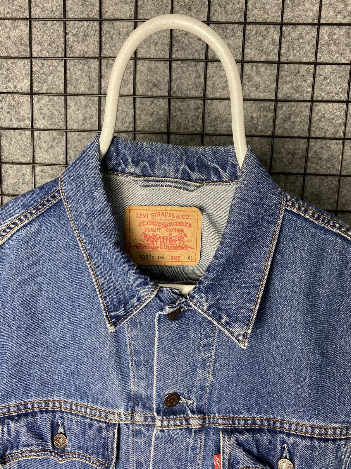 Levi's × Levi's Vintage Clothing × Vintage Levis 80s 90s Vintage Denim Jacket Size XL Size US XL / EU 56 / 4 - 2 Thumbnail