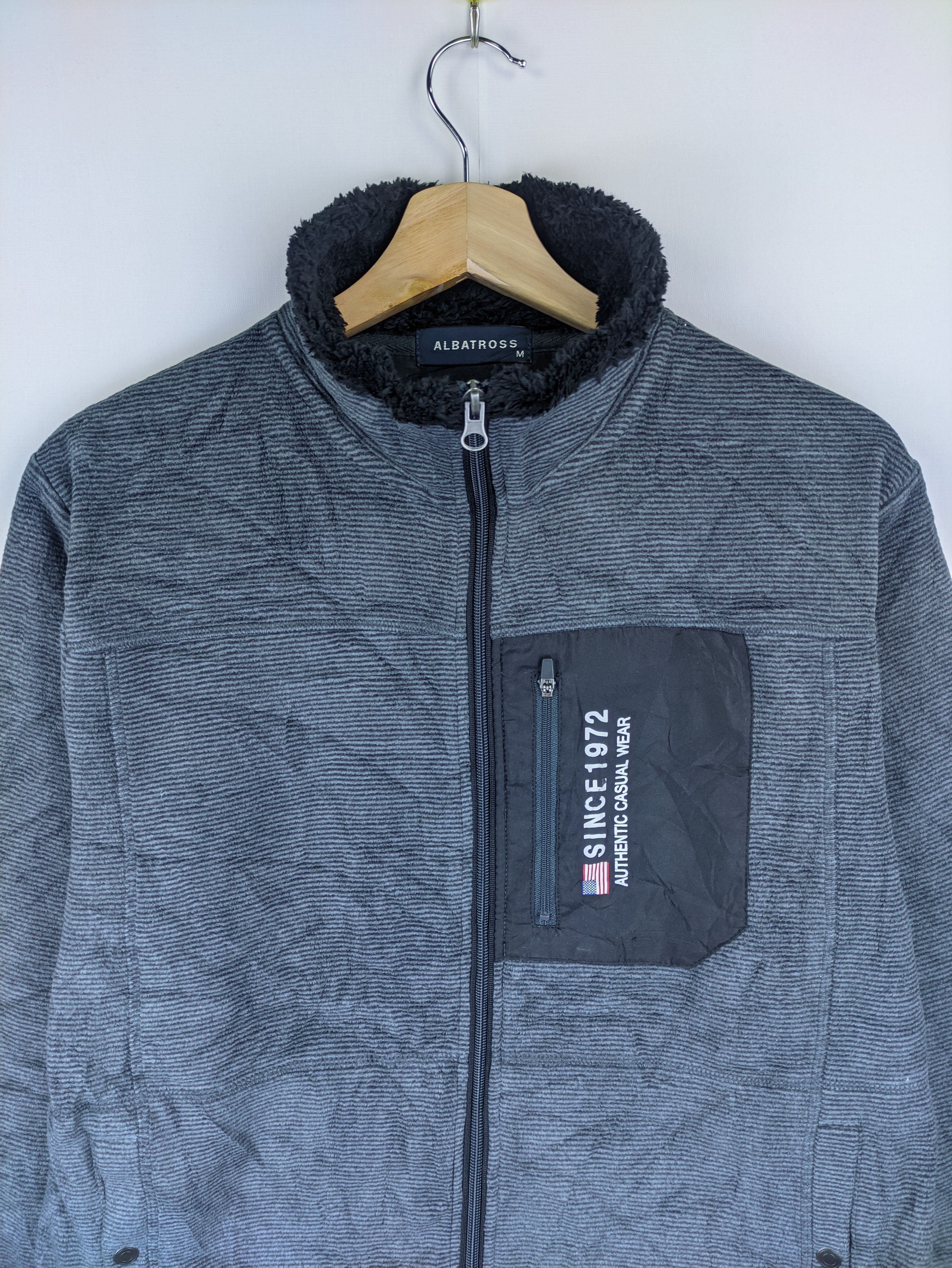 Japanese Brand × Vintage Steals🔥Vintage Jacket Sweater by Albatross Size US M / EU 48-50 / 2 - 7 Thumbnail