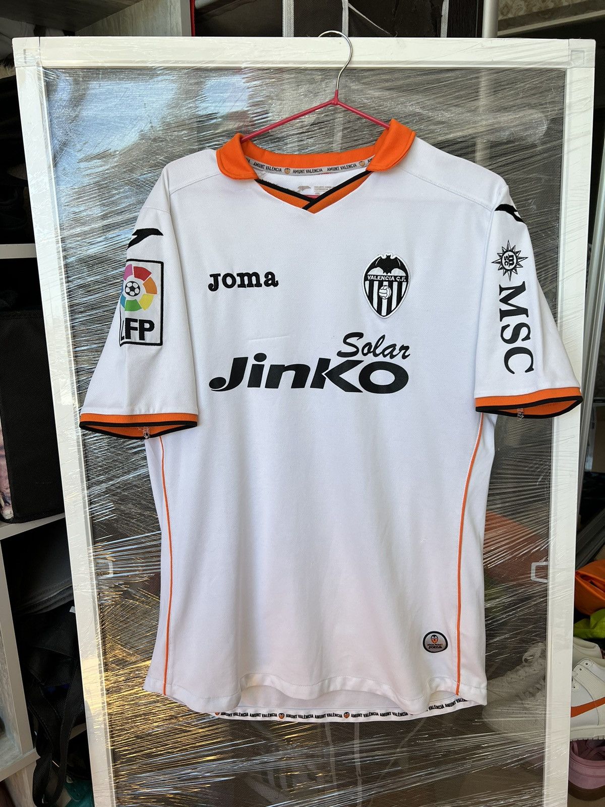 Vintage Valencia 2013-14 Home Vintage Shirt / Soccer Jersey Size US M / EU 48-50 / 2 - 1 Thumbnail
