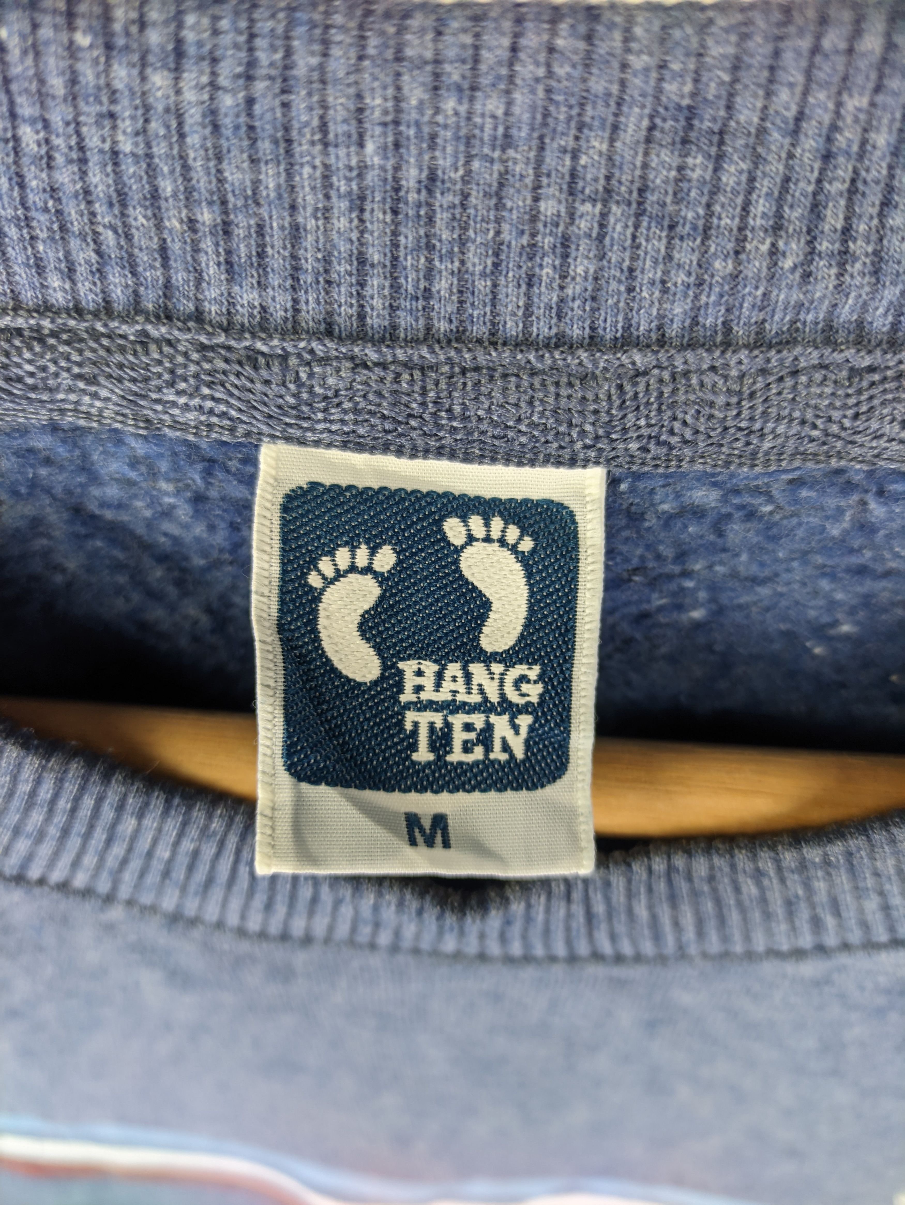 Hang Ten Steals🔥Sweatshirt Hang Ten Stripes Logo Color Size US M / EU 48-50 / 2 - 3 Thumbnail