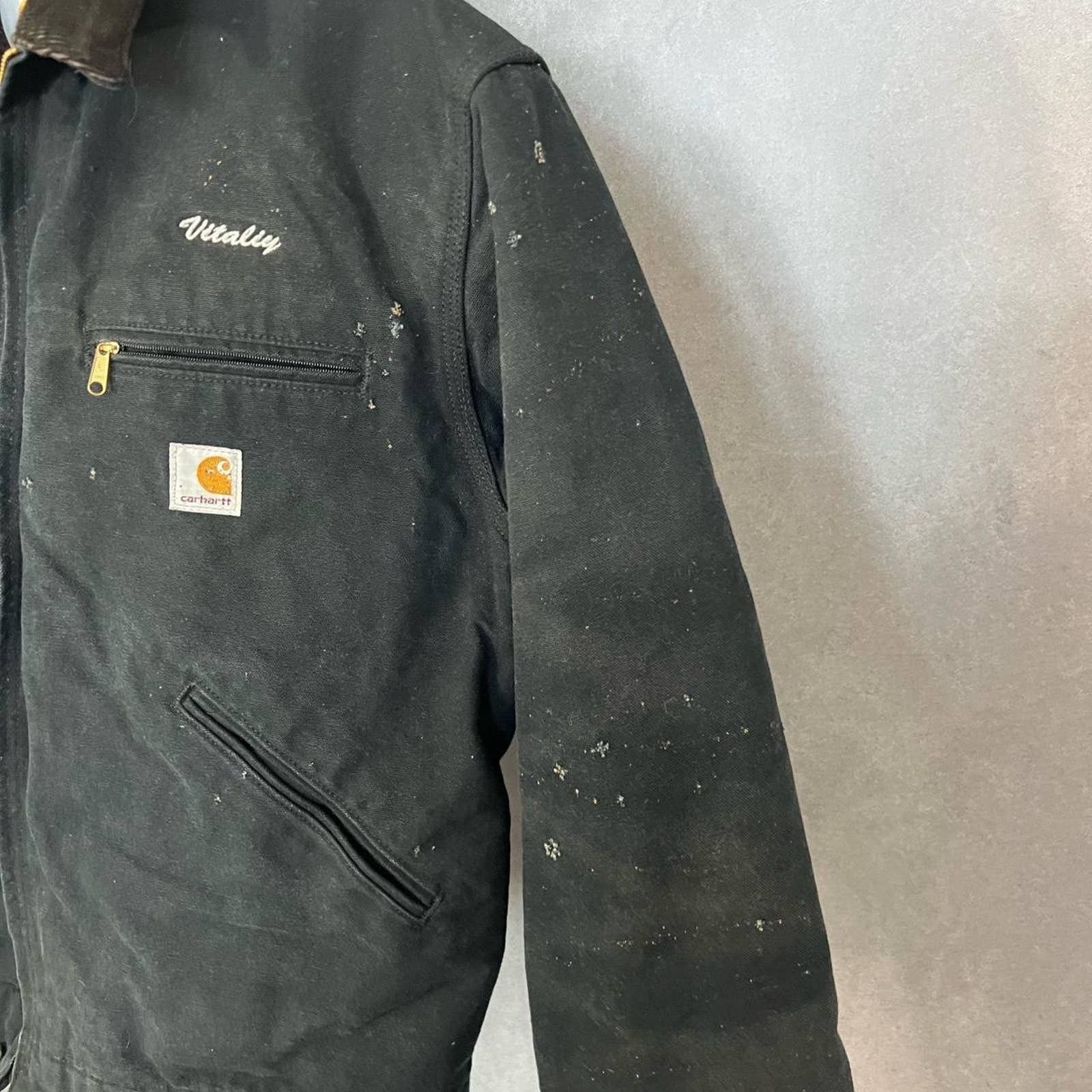 Carhartt Thrashed carhartt detroit jacket Size ONE SIZE - 5 Thumbnail