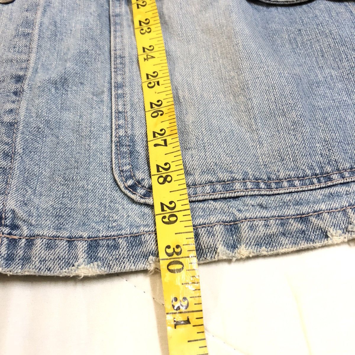 Japanese Brand Sequen’ Japan Distressed Denim Chore Jacket Size US S / EU 44-46 / 1 - 9 Thumbnail