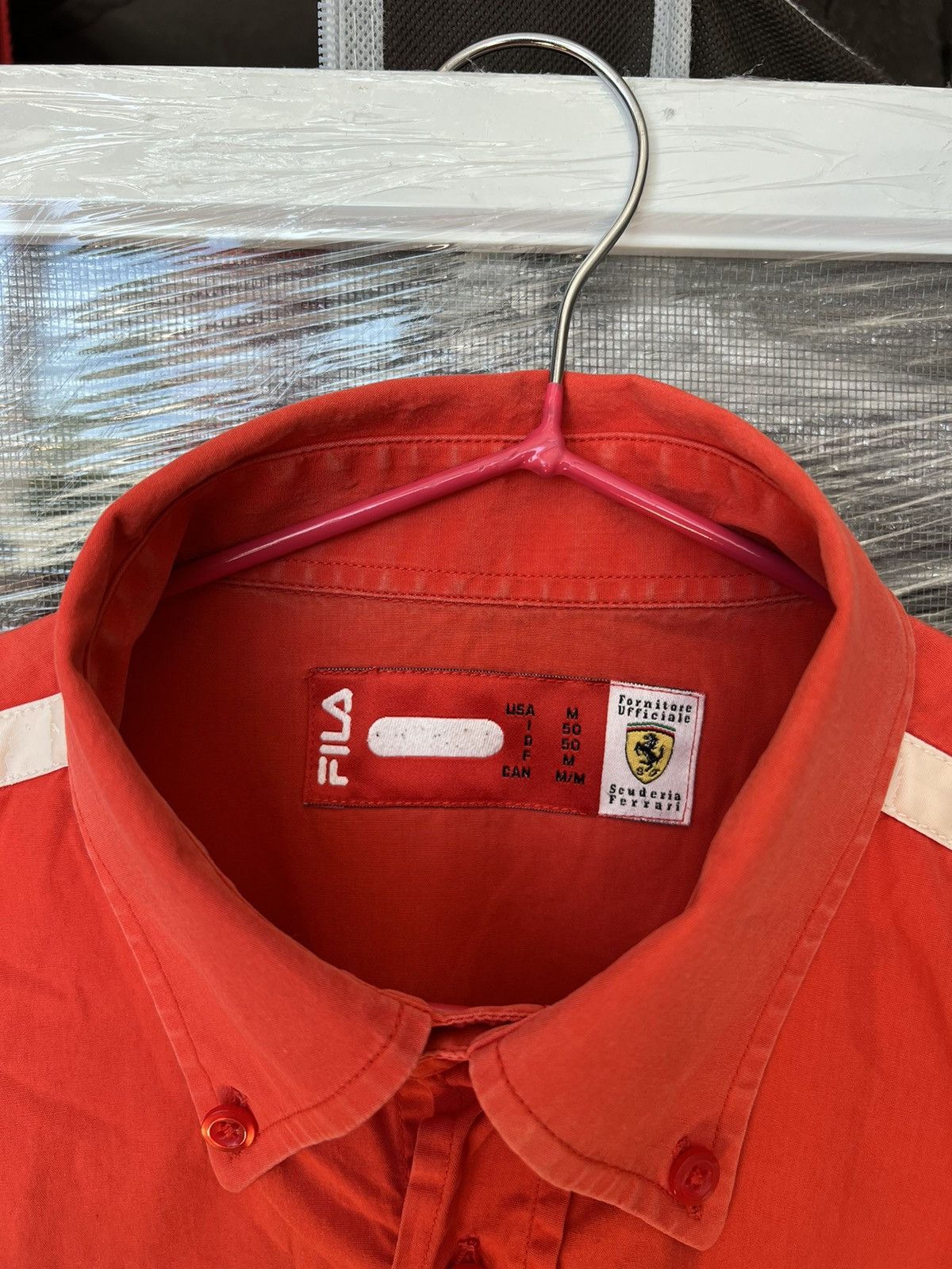 Ferrari × Vintage Vintage Racing Ferrari Fila Team Button Up Shirt y2k Size US M / EU 48-50 / 2 - 5 Thumbnail