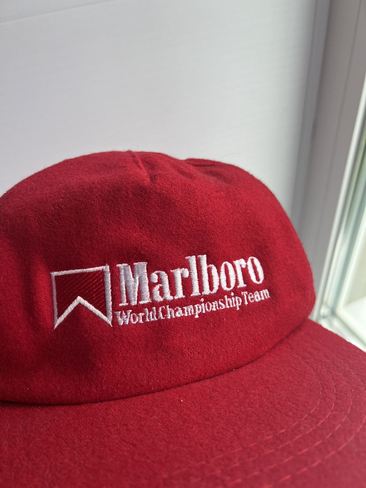Marlboro Vintage Marlboro World Championship Team Wool Cap Size ONE SIZE - 4 Thumbnail