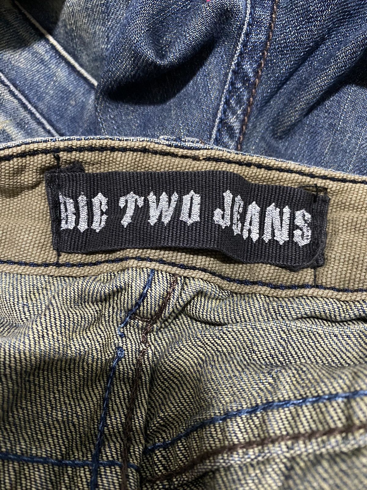 Japanese Brand Big two jeans Flare stitching art Undercover Size US 30 / EU 46 - 6 Thumbnail