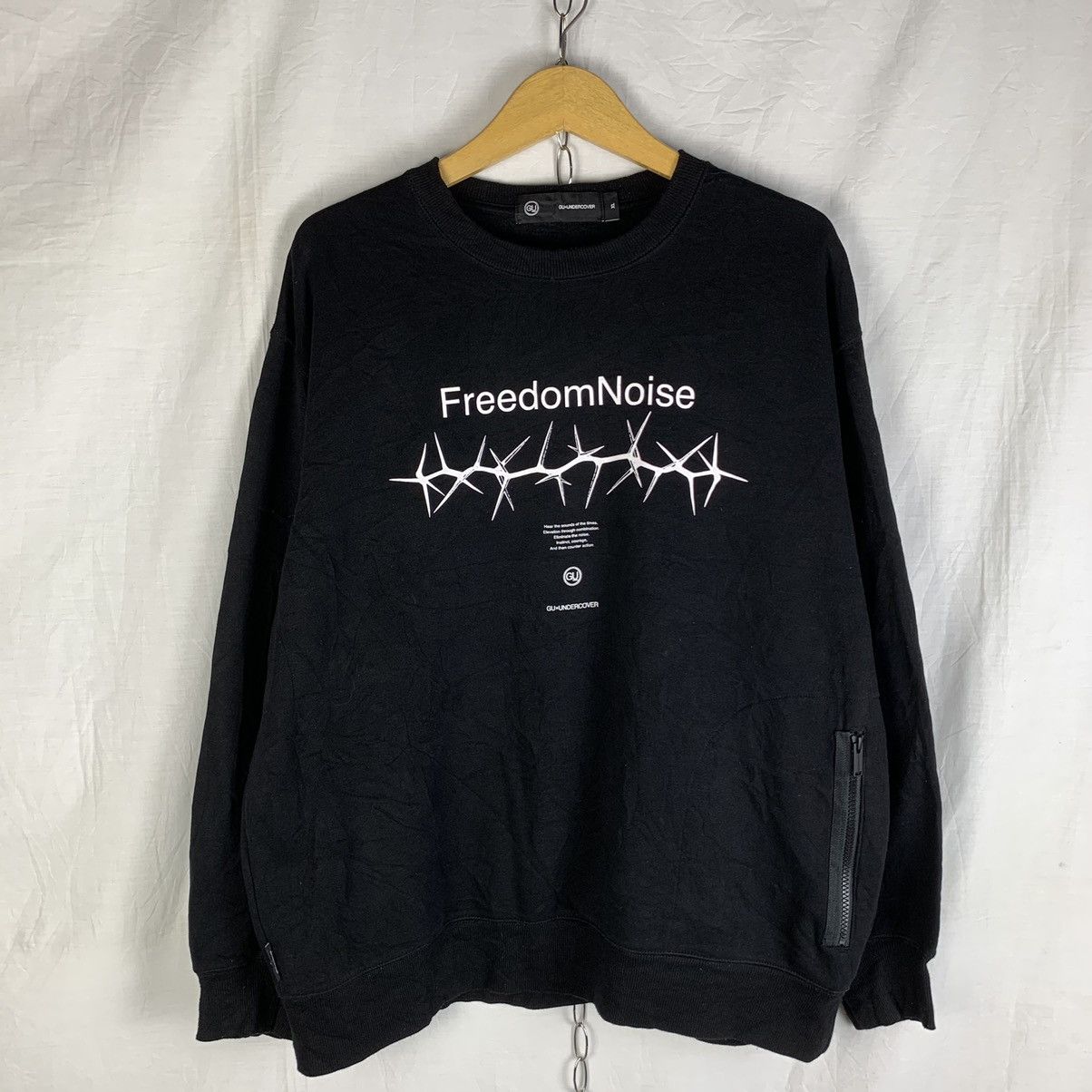 Undercover Undercover Freedom Noise Sweatshirt Crewneck | Grailed