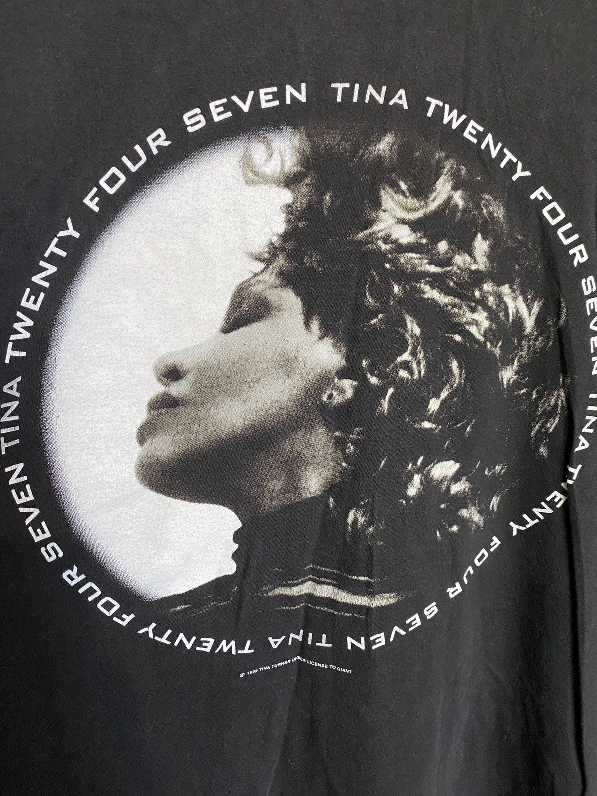 Band Tees × Vintage Vintage Tina Turner 1999 2000 tour tee y2k memorial Size US L / EU 52-54 / 3 - 3 Thumbnail