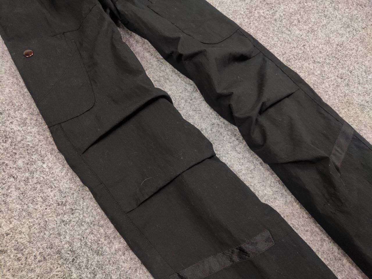 Nike New Vintage 90's Nike Cargo Black Baggy Women's Pants Size 27" / US 4 / IT 40 - 9 Thumbnail