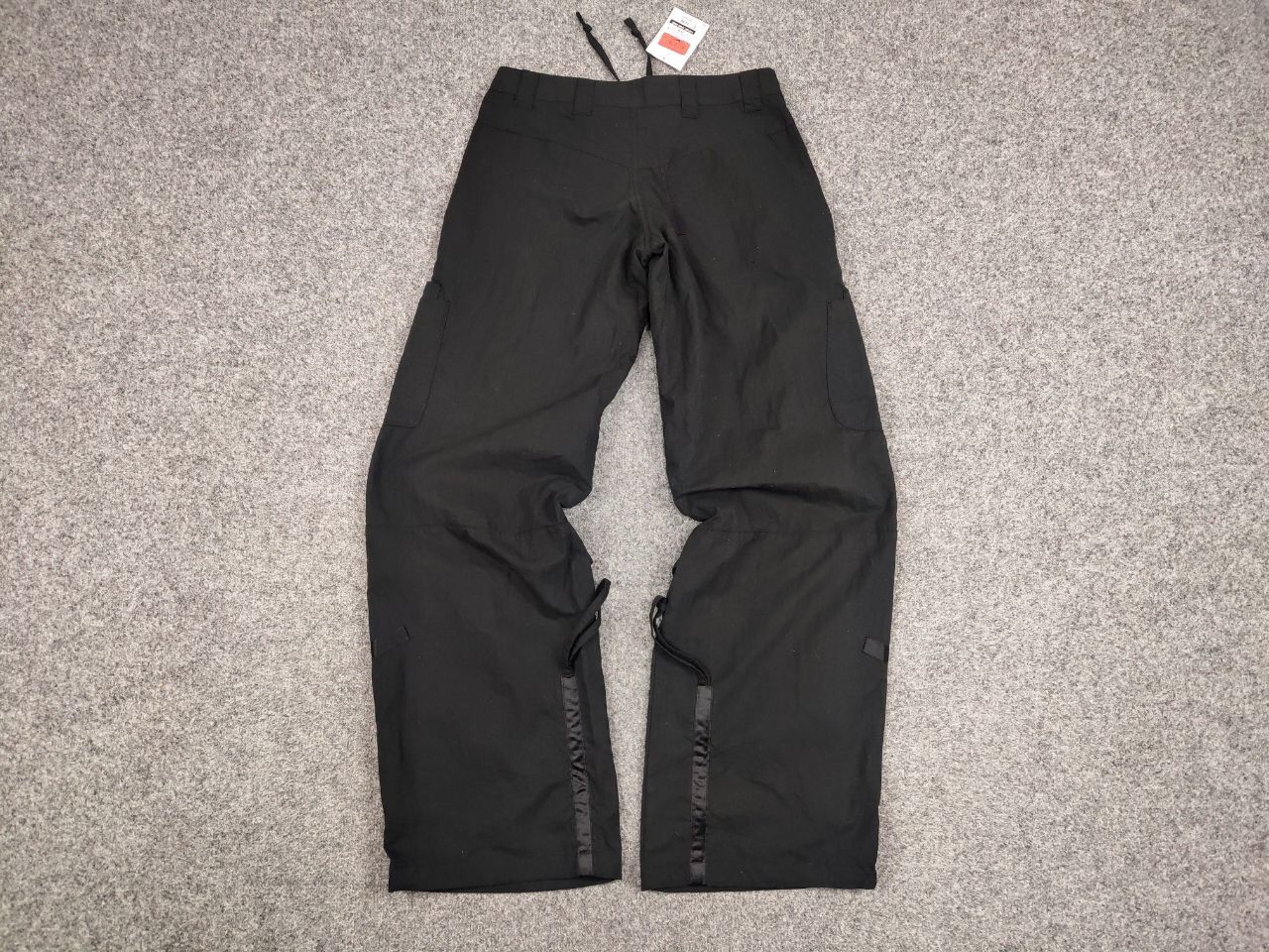 Nike New Vintage 90's Nike Cargo Black Baggy Women's Pants Size 27" / US 4 / IT 40 - 14 Thumbnail