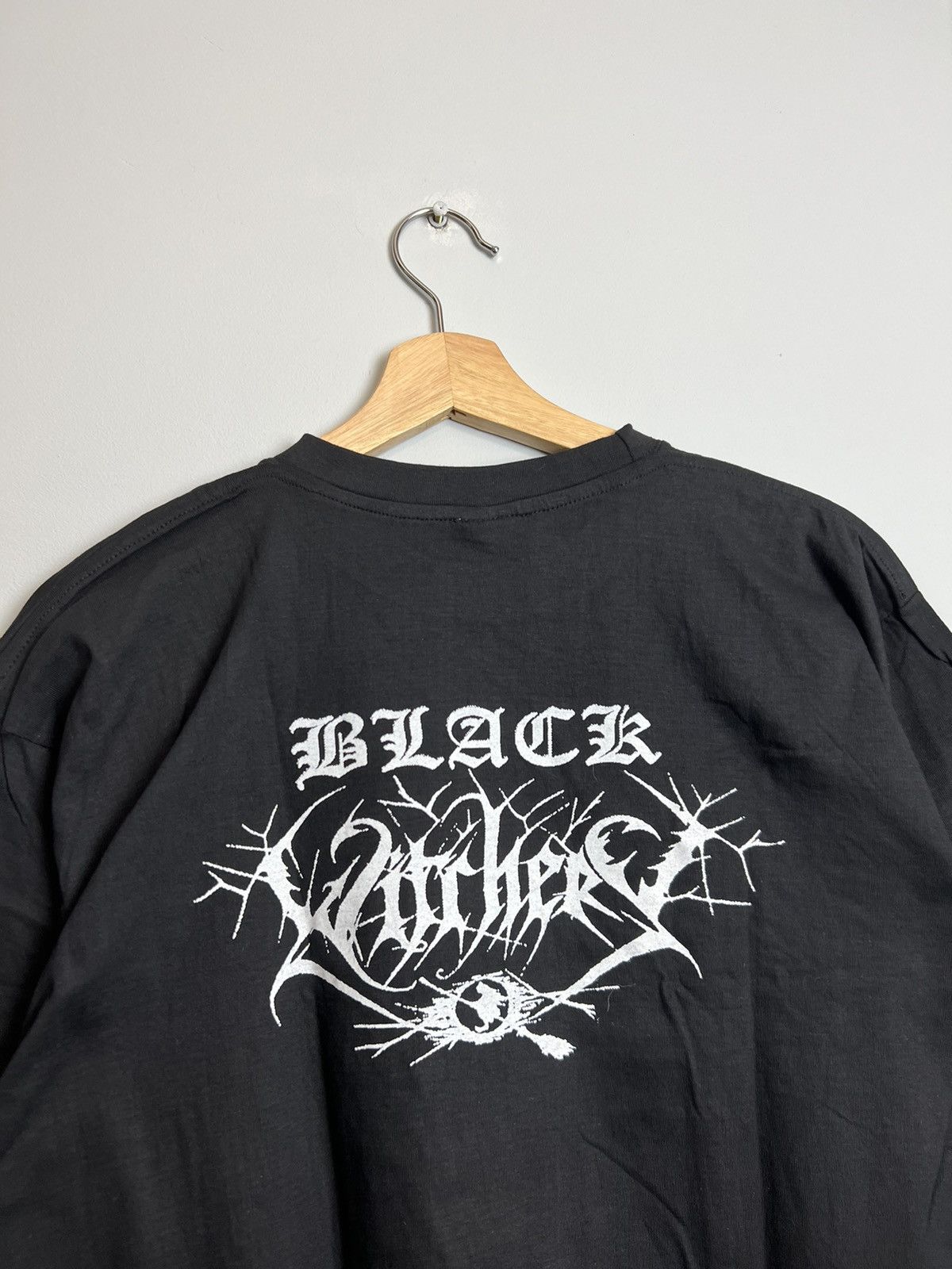 Band Tees Vintage 90s Black Witchery Metal Band Tshirt Rare Size US XL / EU 56 / 4 - 3 Thumbnail