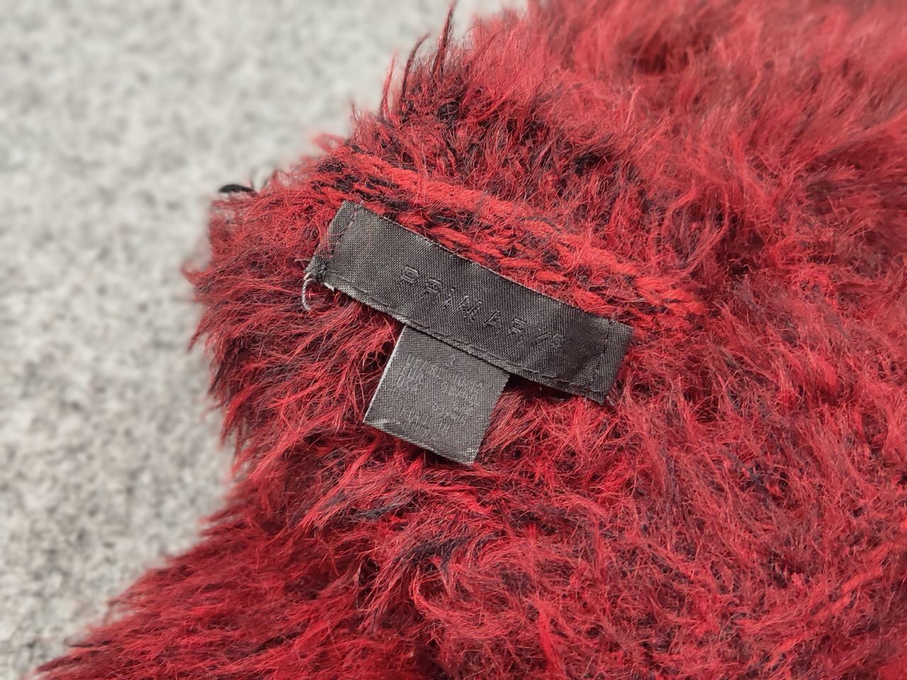Japanese Brand Vintage Japanese Dark Mohair Style Fuzzy Crewneck Sweater Size US M / EU 48-50 / 2 - 14 Thumbnail