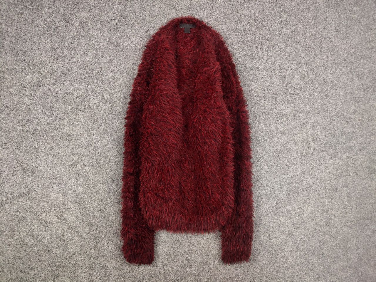 Japanese Brand Vintage Japanese Dark Mohair Style Fuzzy Crewneck Sweater Size US M / EU 48-50 / 2 - 1 Thumbnail