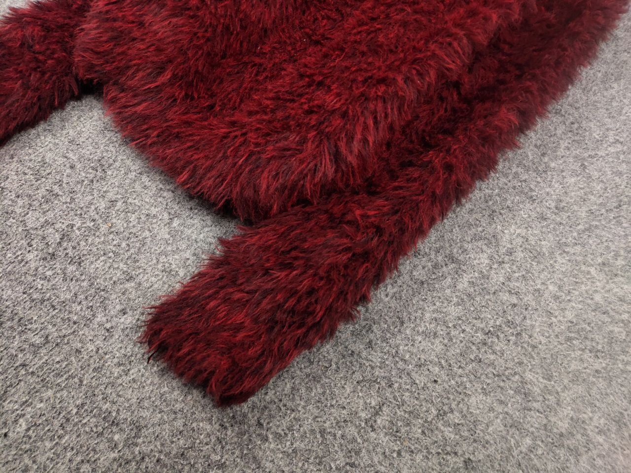 Japanese Brand Vintage Japanese Dark Mohair Style Fuzzy Crewneck Sweater Size US M / EU 48-50 / 2 - 4 Thumbnail
