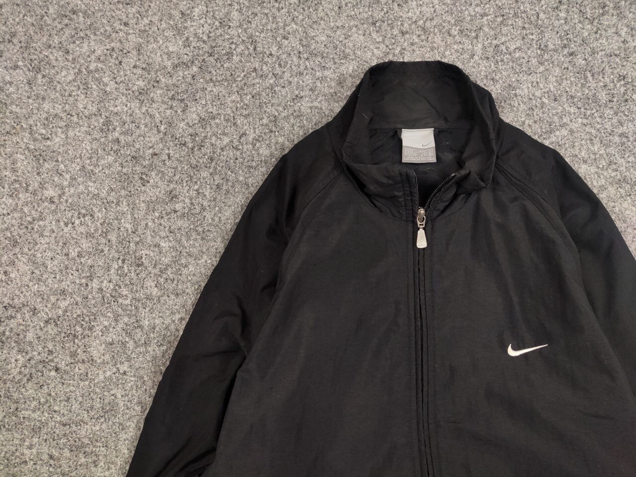 Nike Vintage 90's Nike Swoosh nylon Lightweight Track Jacket Size US M / EU 48-50 / 2 - 11 Thumbnail