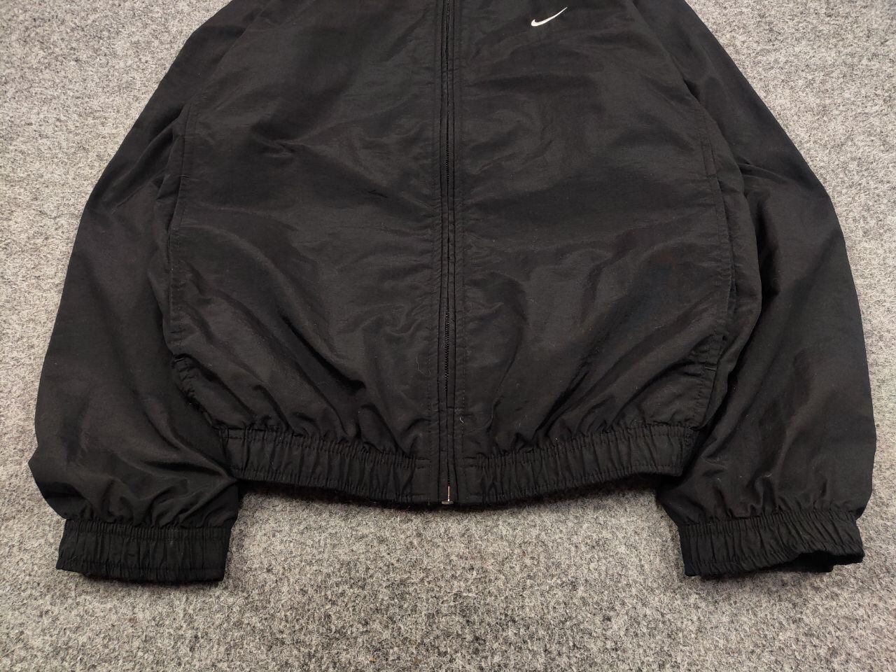 Nike Vintage 90's Nike Swoosh nylon Lightweight Track Jacket Size US M / EU 48-50 / 2 - 9 Thumbnail