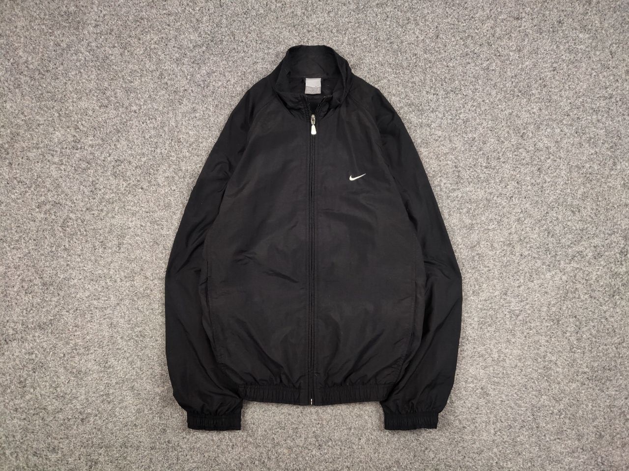Nike Vintage 90's Nike Swoosh nylon Lightweight Track Jacket Size US M / EU 48-50 / 2 - 1 Thumbnail