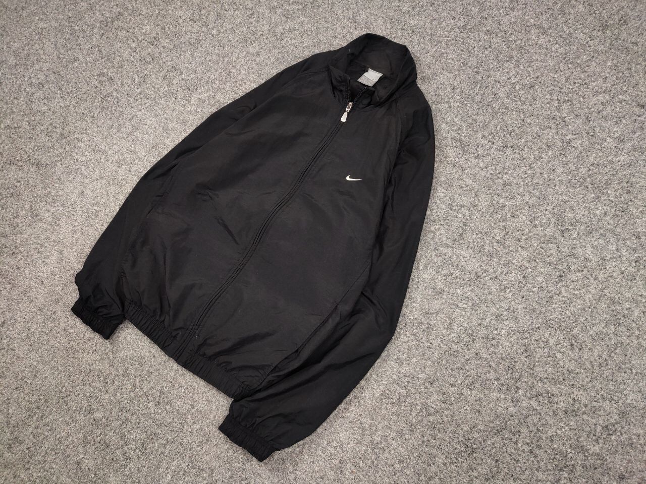 Nike Vintage 90's Nike Swoosh nylon Lightweight Track Jacket Size US M / EU 48-50 / 2 - 3 Thumbnail